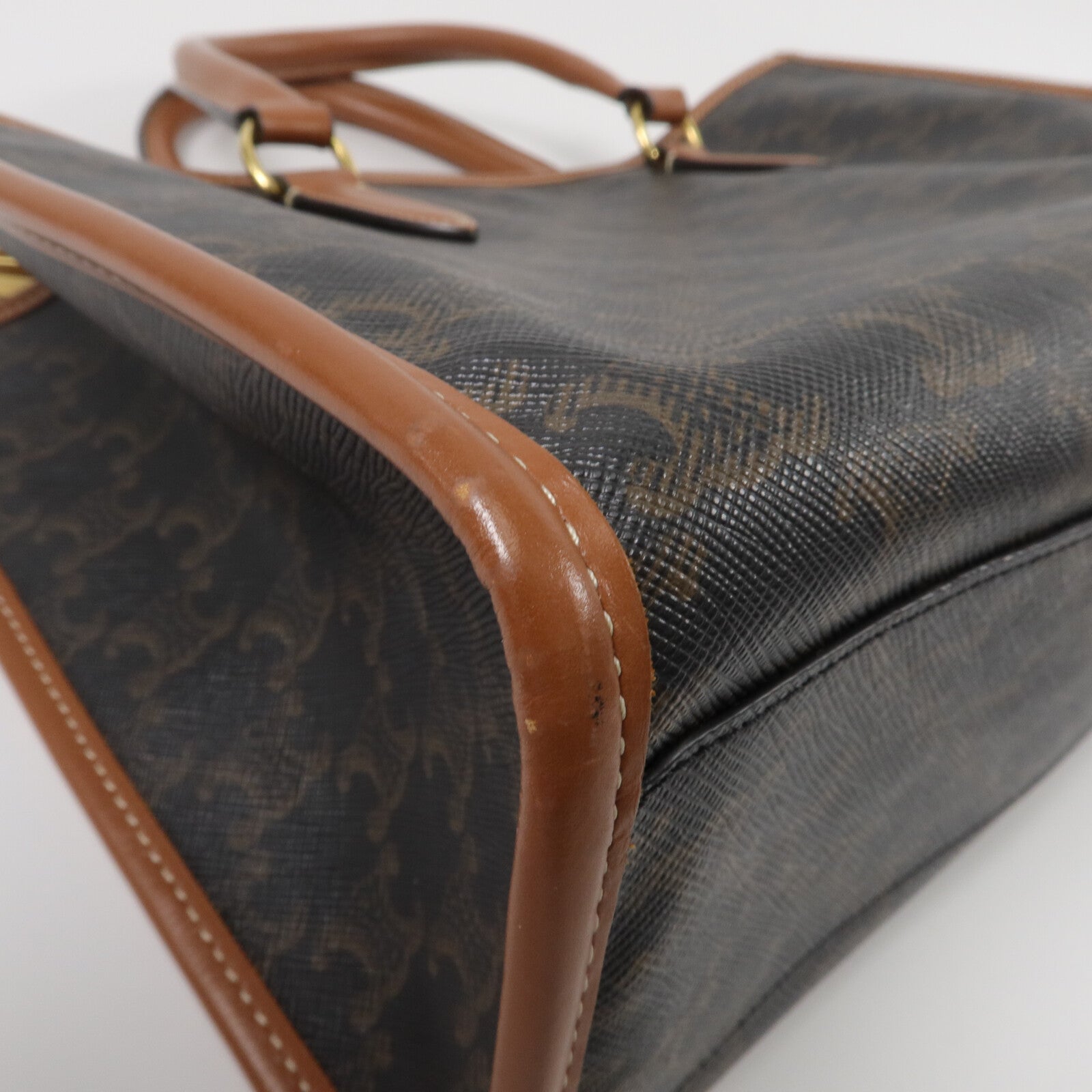 CELINE 塗層帆布Horizontal Cabas手挽肩背兩用袋
