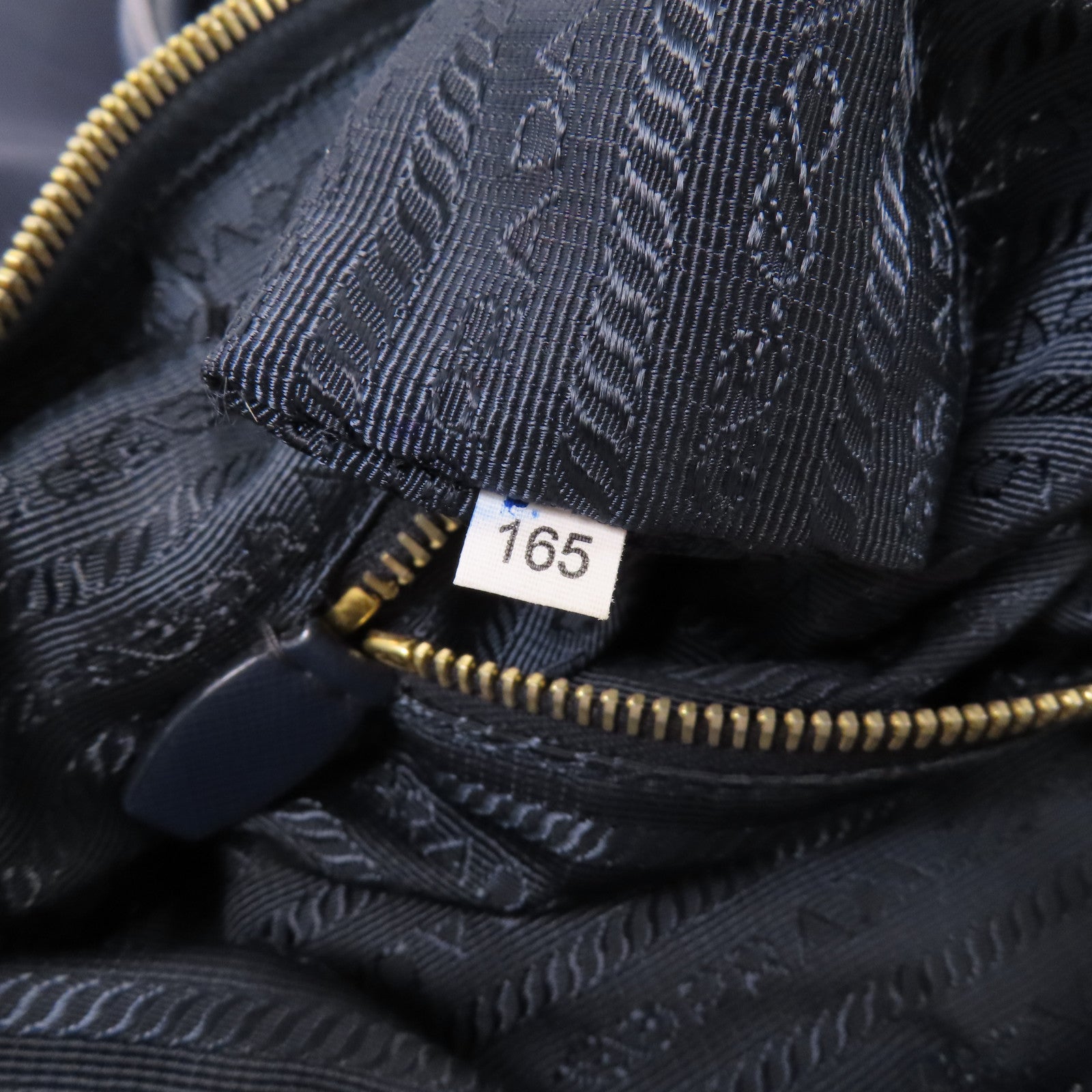 PRADA 尼龍2 way Shoulder金扣手挽肩背兩用袋