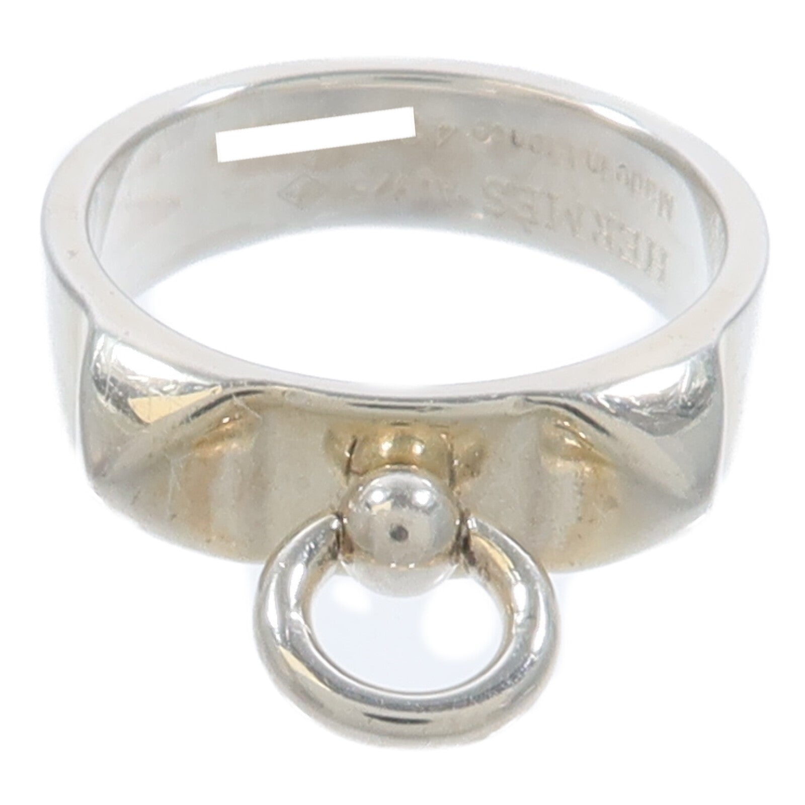 HERMES 925純銀Collier De Chien Ring戒指