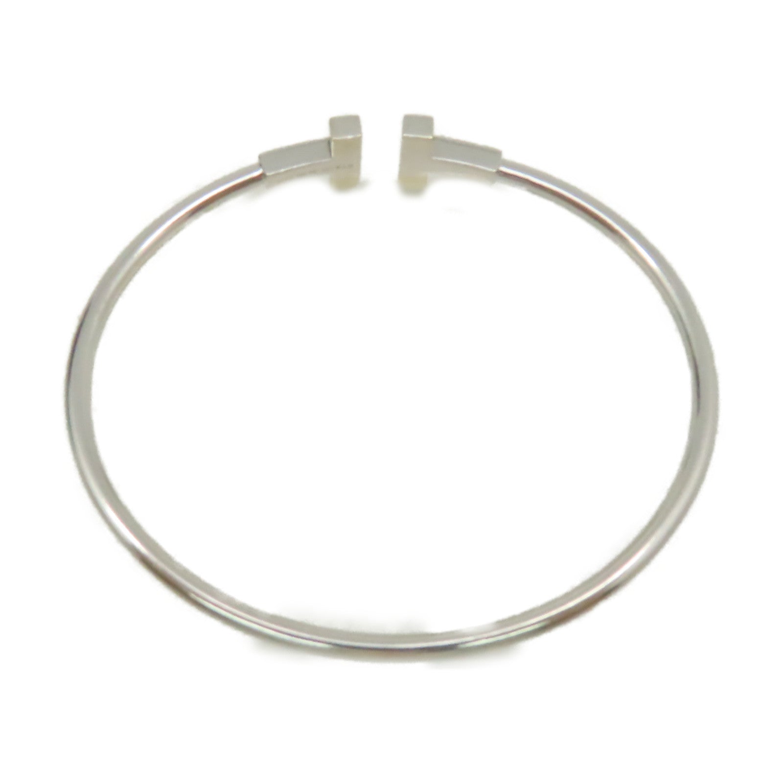 TIFFANY＆CO 【激減優惠】18K白金T Wire Bracelet鑽石手鏈