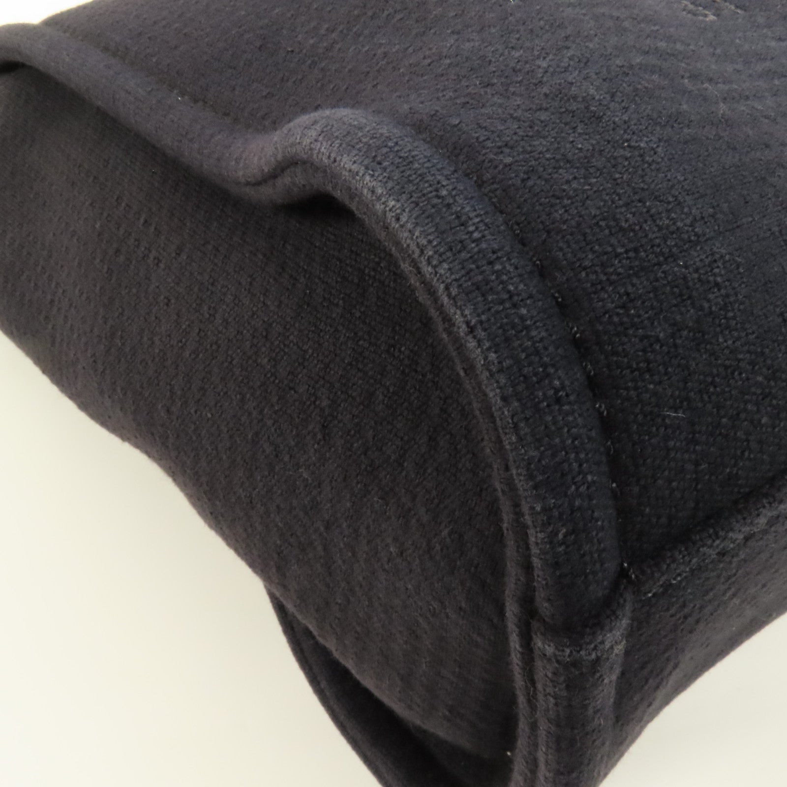 CHANEL 帆布Deauville Tote金扣手挽肩背兩用袋