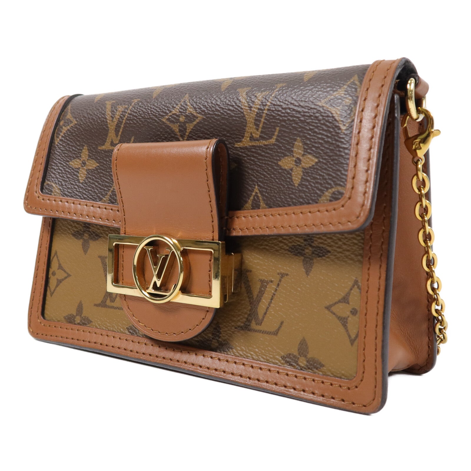 LOUIS VUITTON Monogram Reverse Dauphine肩背袋