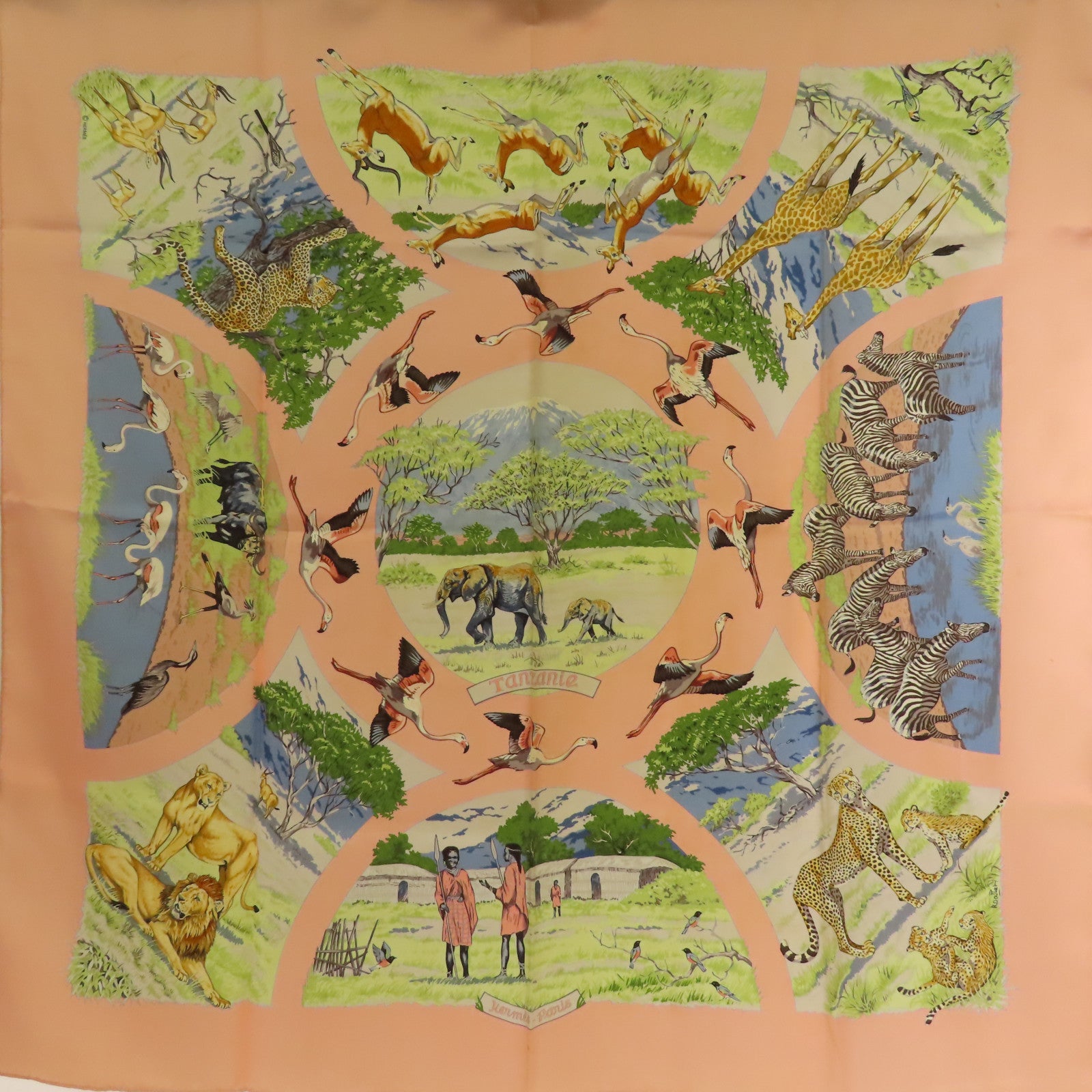 HERMES 【激減優惠】絲質Scarf絲巾