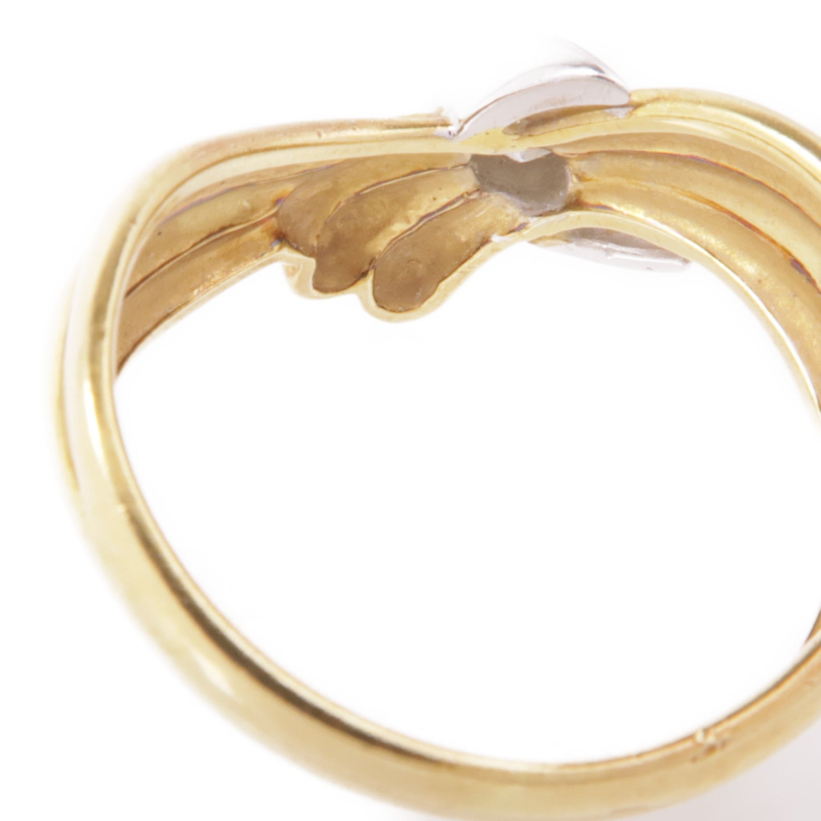 JEWELRY 【激減優惠】18K白金/黃金Diamond Ring鑽石戒指US#4.75