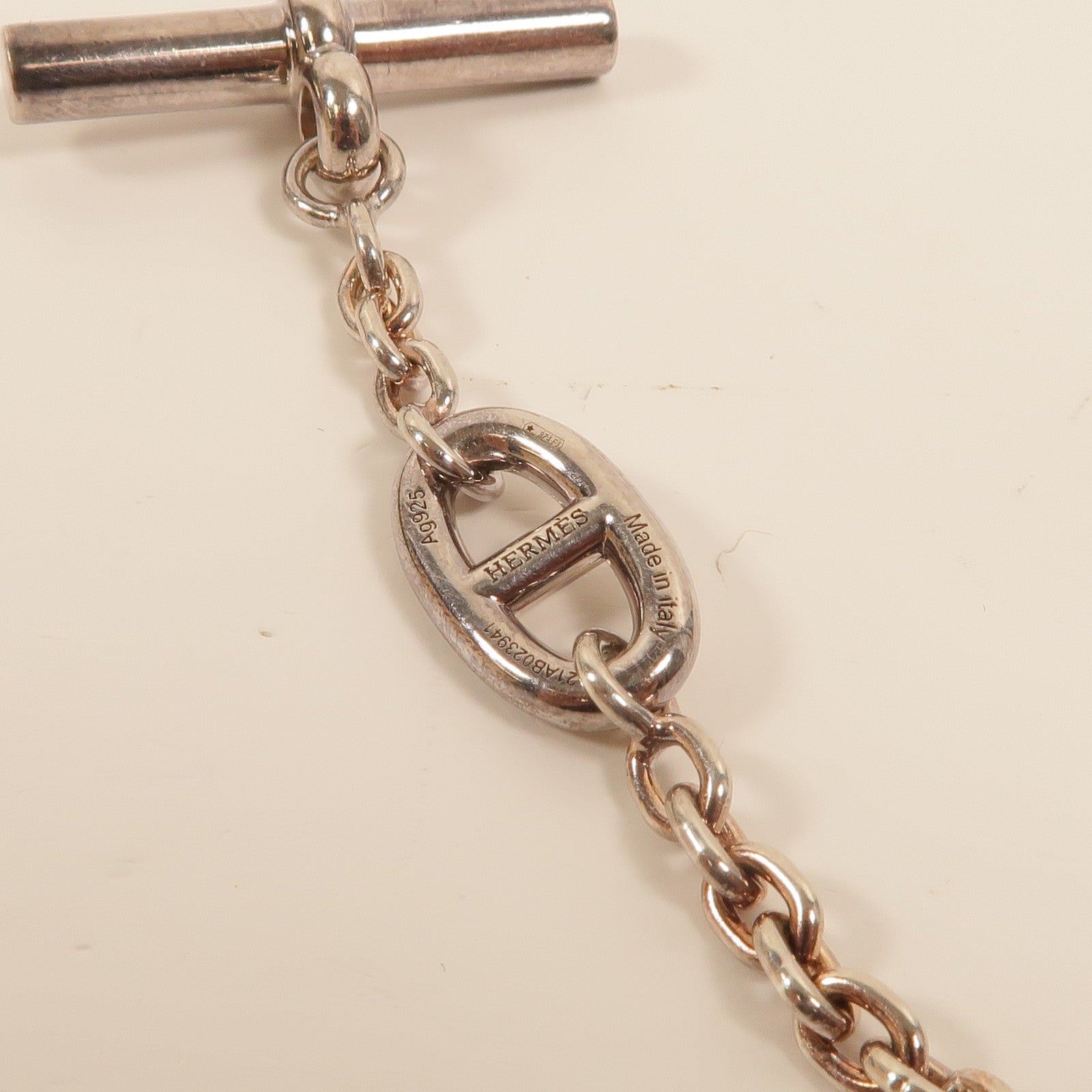 HERMES 925純銀Farandole Long Necklace 160項鍊