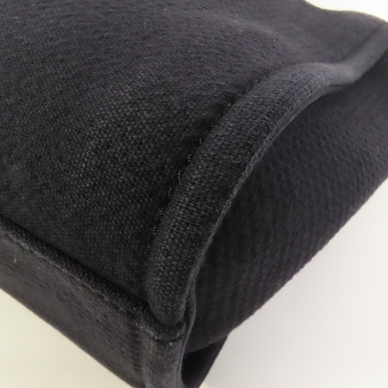 CHANEL 帆布Deauville Tote金扣手挽肩背兩用袋