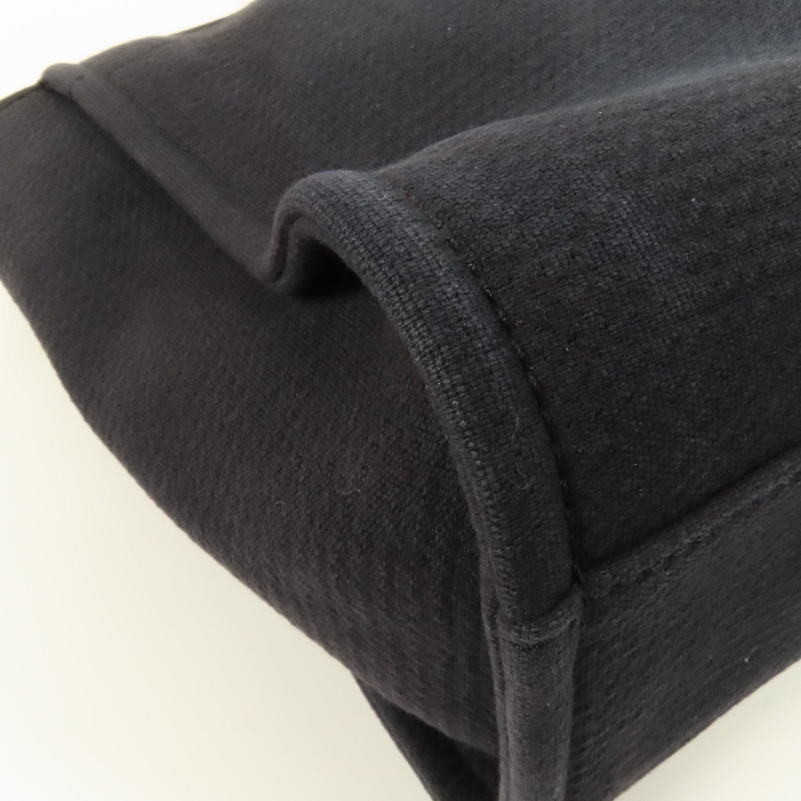 CHANEL 帆布Deauville Tote金扣手挽肩背兩用袋