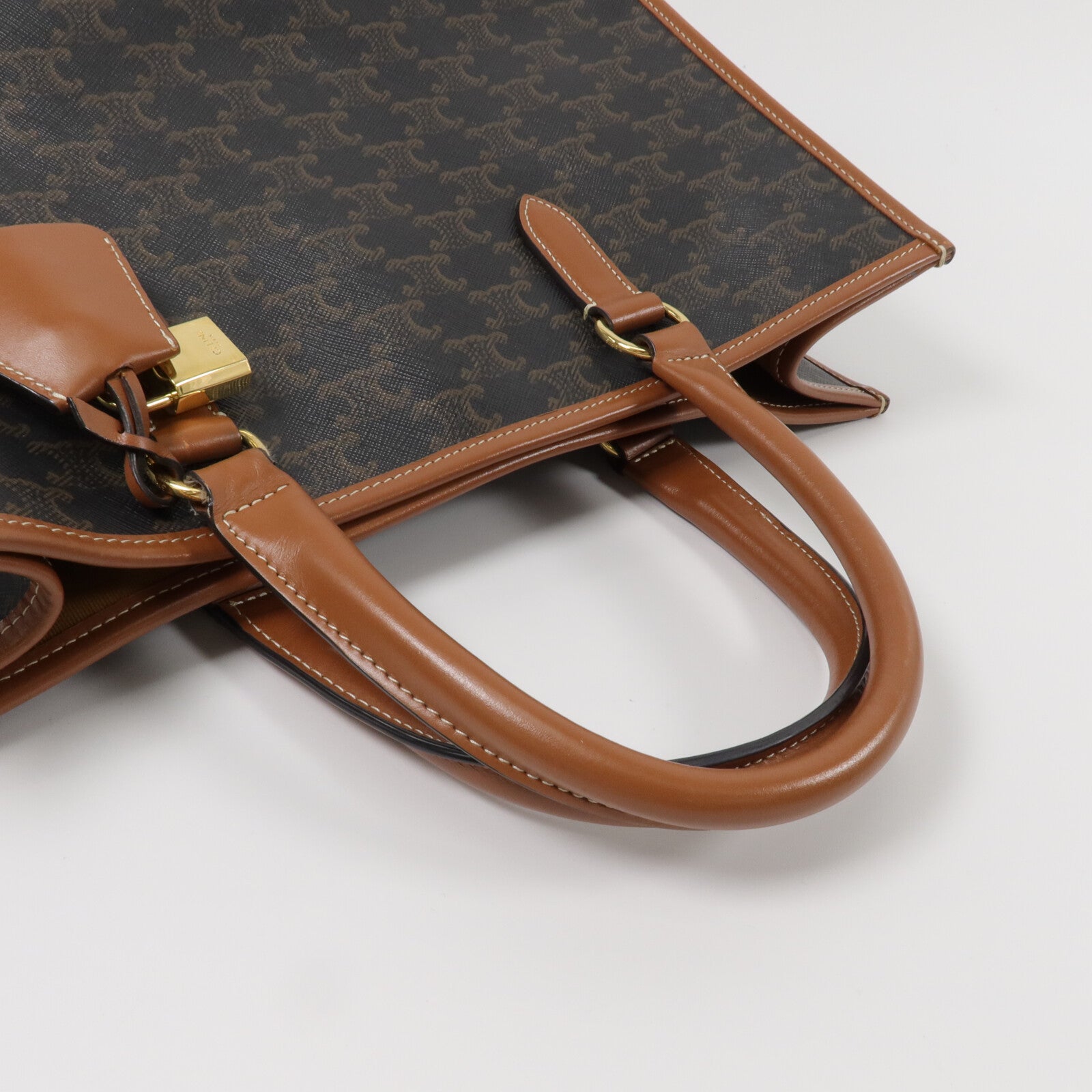 CELINE 塗層帆布Horizontal Cabas手挽肩背兩用袋