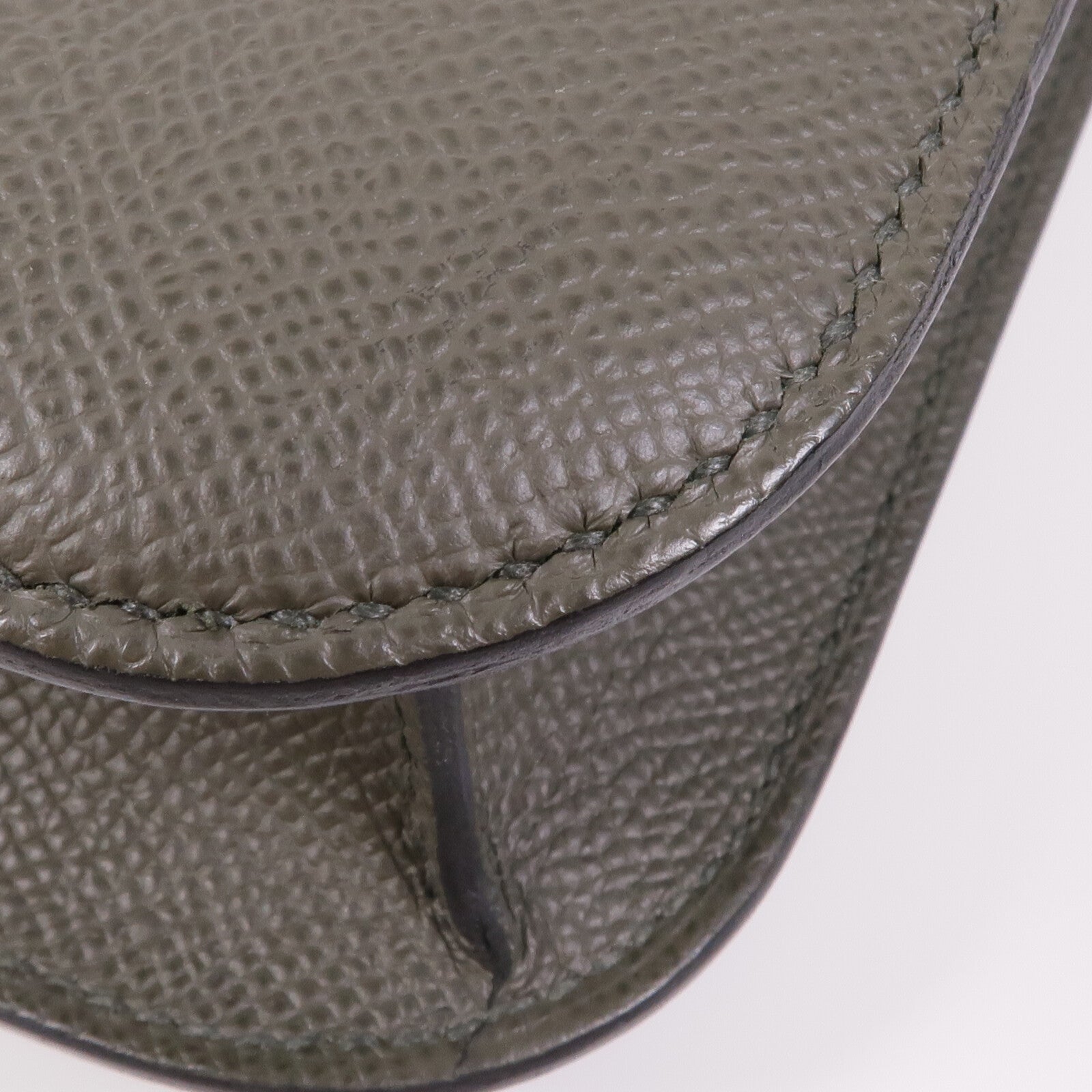 HERMES Epsom皮革Constance 24金扣肩背袋Vert De Gris