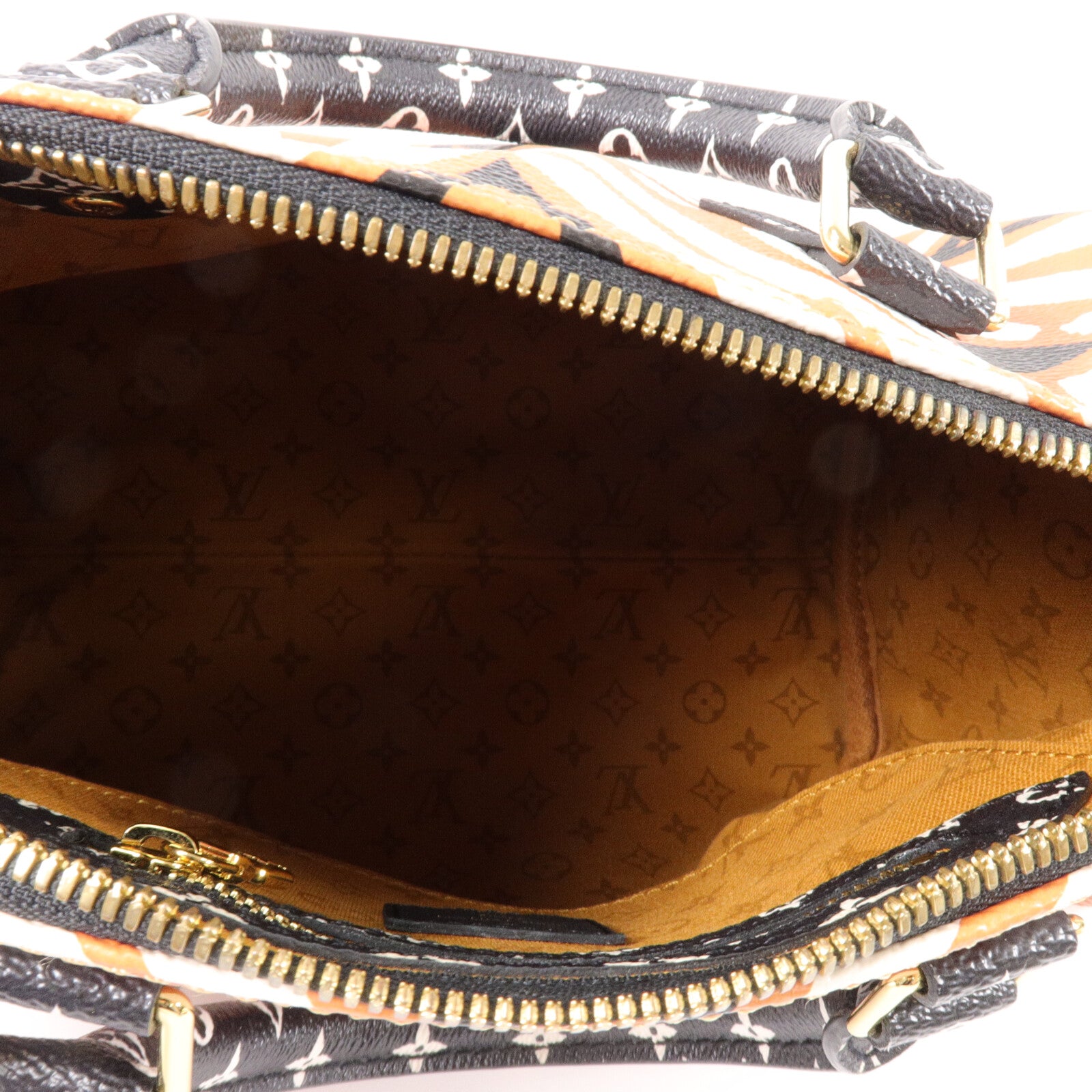 LOUIS VUITTON Monogram Giant LV Crafty Speedy Bandouliere 25手挽肩背兩用袋