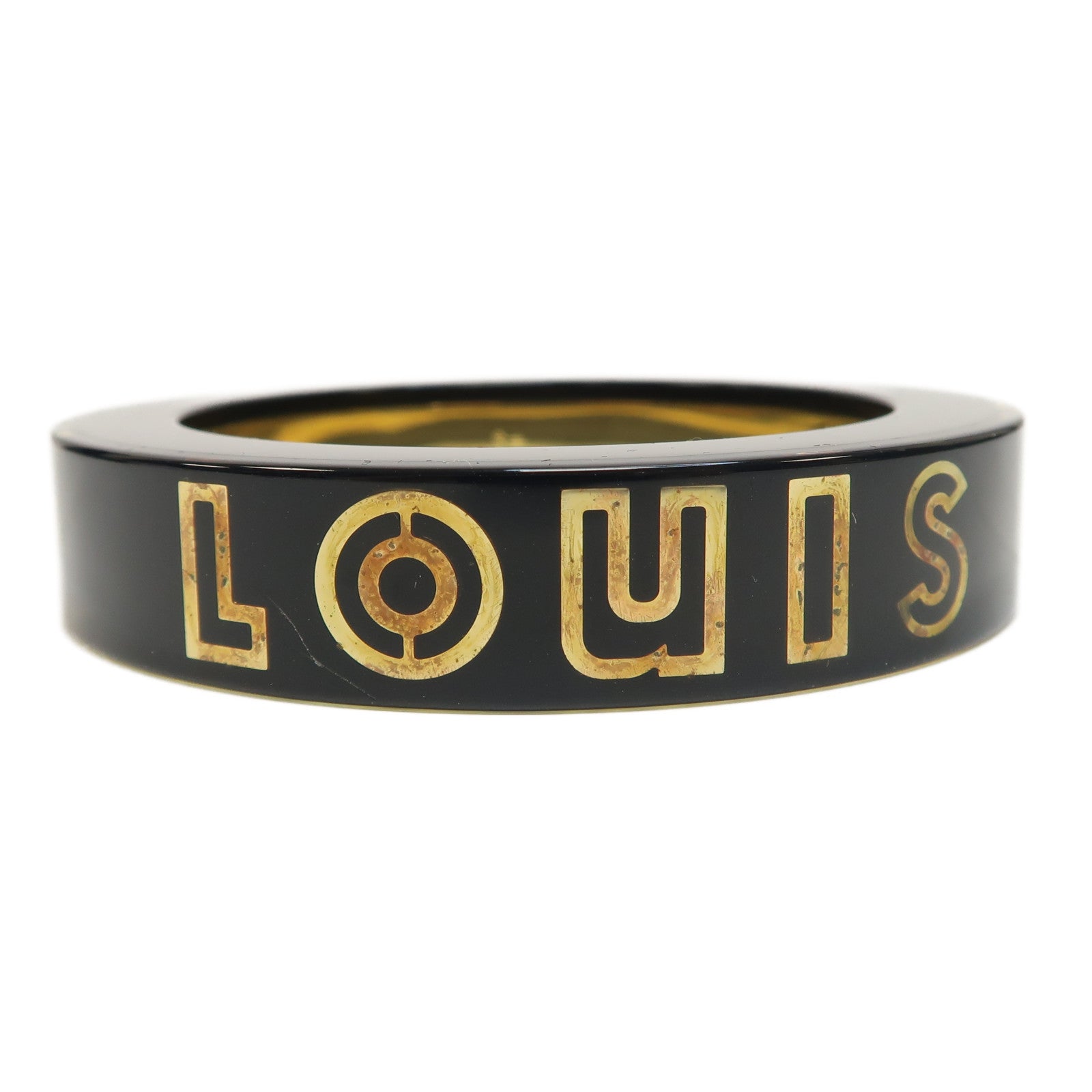 LOUIS VUITTON 【激減優惠】陶瓷Bracelet S手鐲黑色/金色