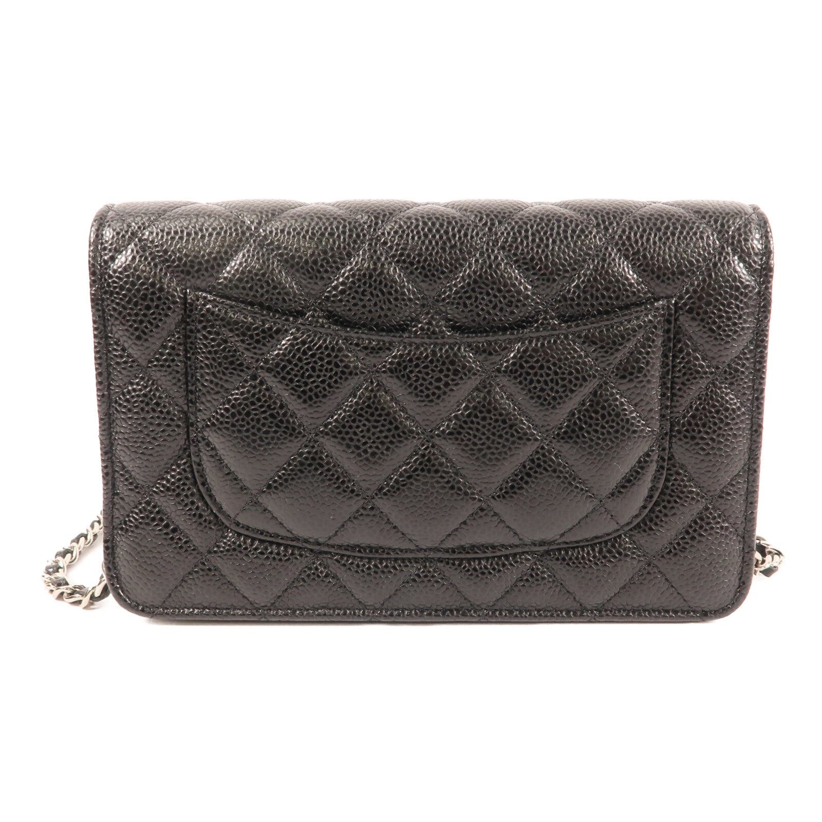 CHANEL WOC Wallet On Chain銀扣鏈帶肩背袋