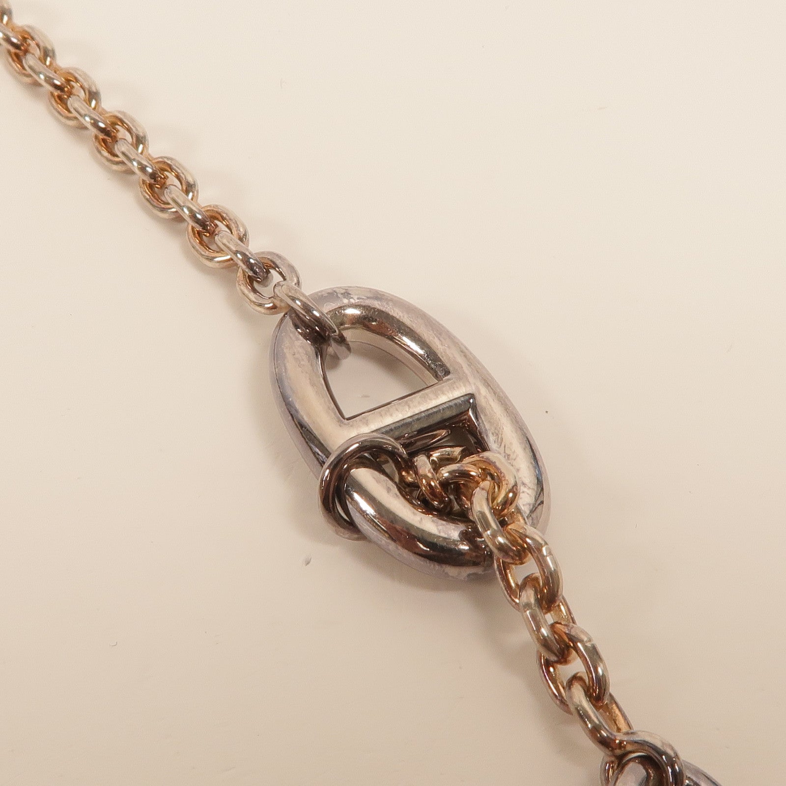 HERMES 925純銀Farandole Long Necklace 160項鍊