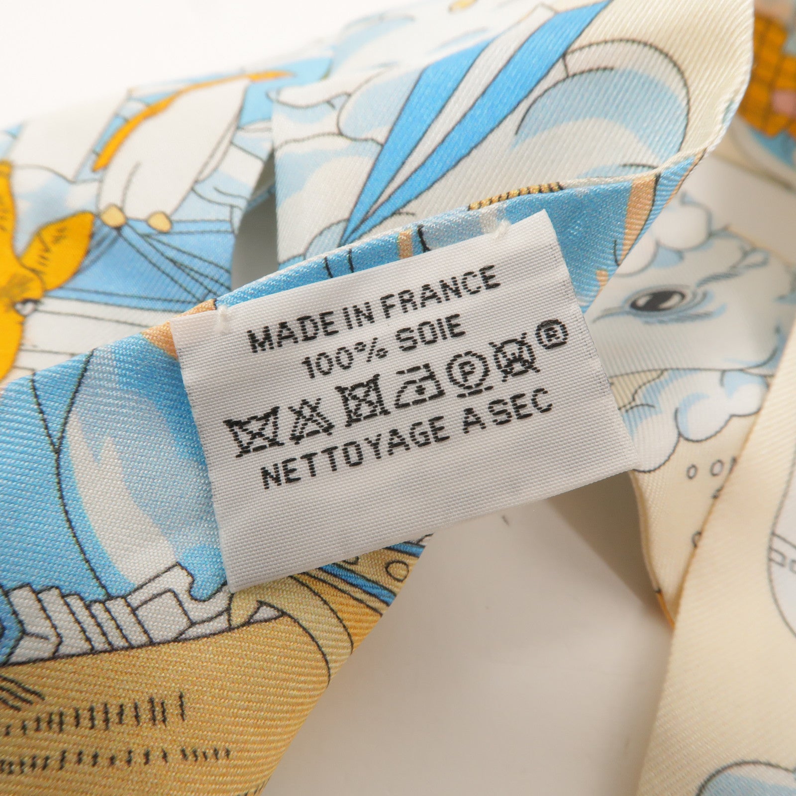 HERMES 絲質Twilly絲巾