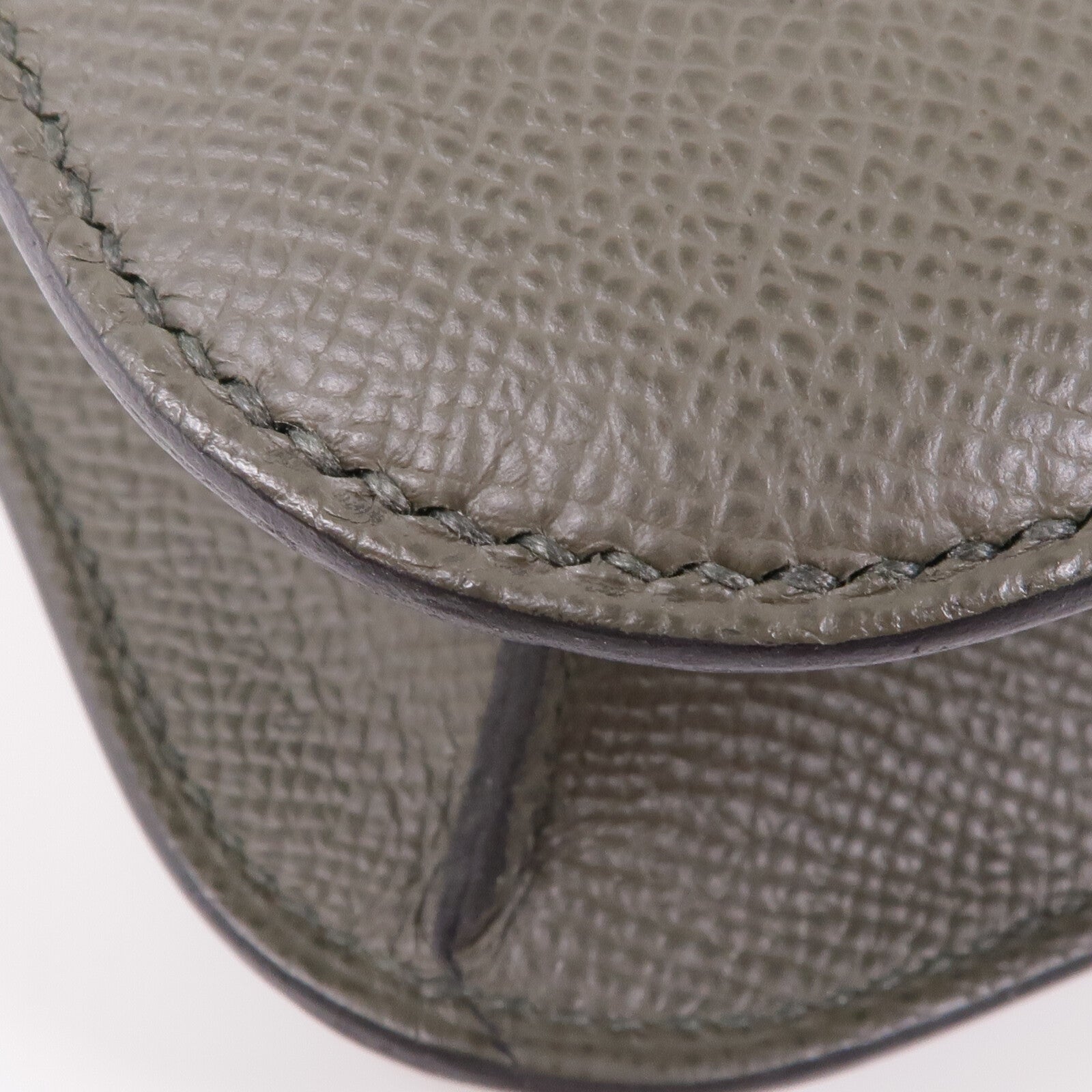 HERMES Epsom皮革Constance 24金扣肩背袋Vert De Gris