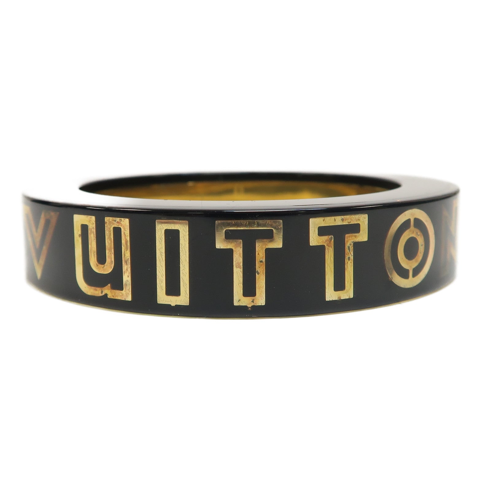 LOUIS VUITTON 【激減優惠】陶瓷Bracelet S手鐲黑色/金色