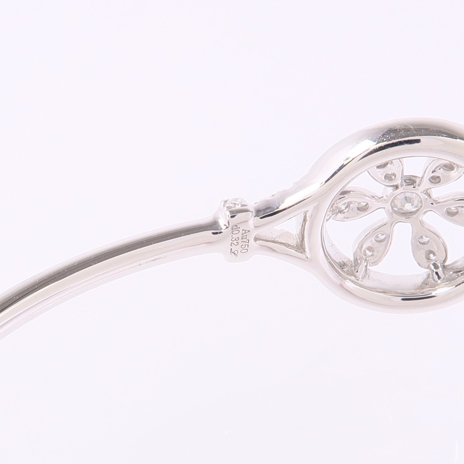JEWELRY Diamond Bracelet 18K White Gold