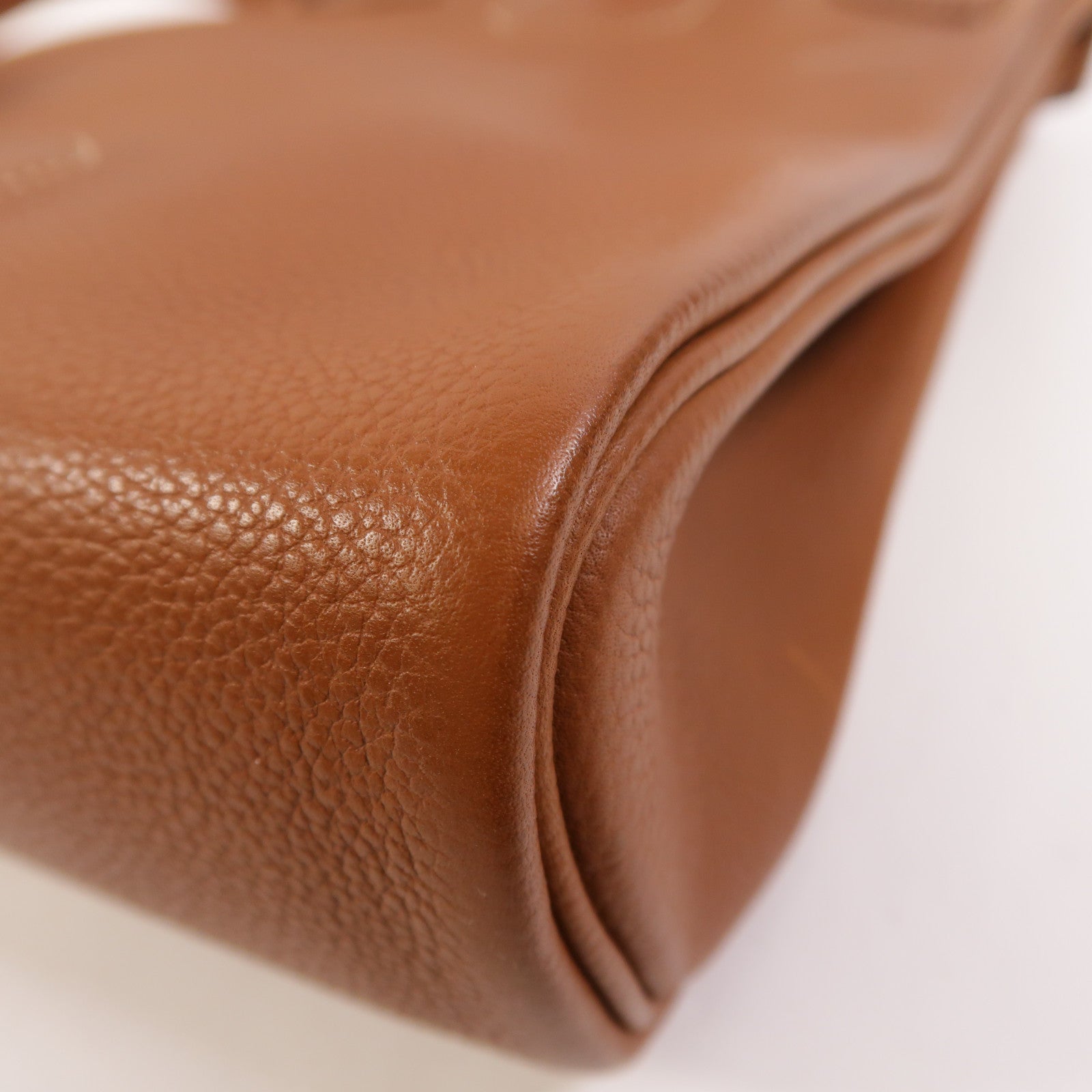 HERMES Barenia皮革Hac A Dos PM銀扣背包Fauve