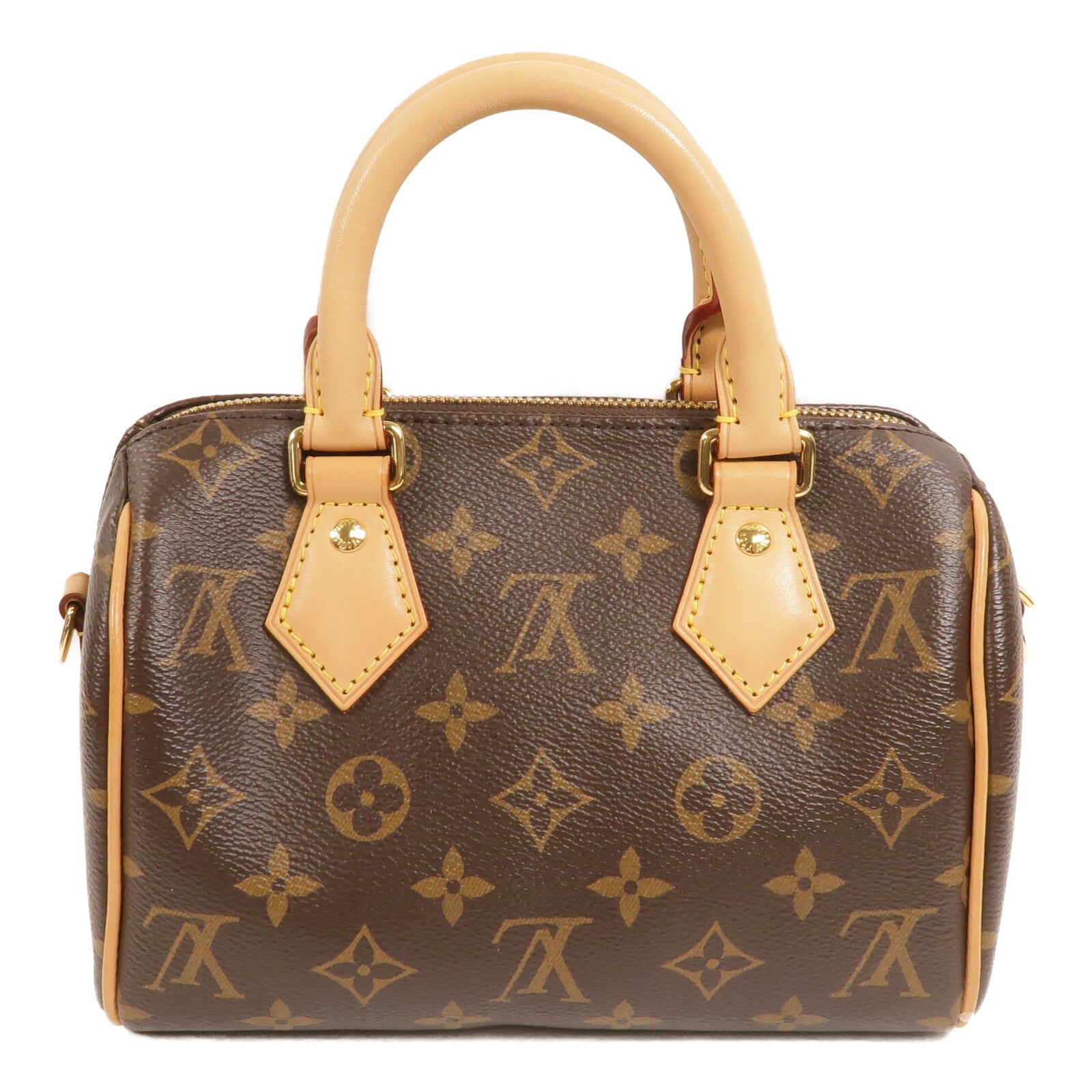 LOUIS VUITTON Monogram Speedy Bandouliere 20金扣手挽肩背兩用袋