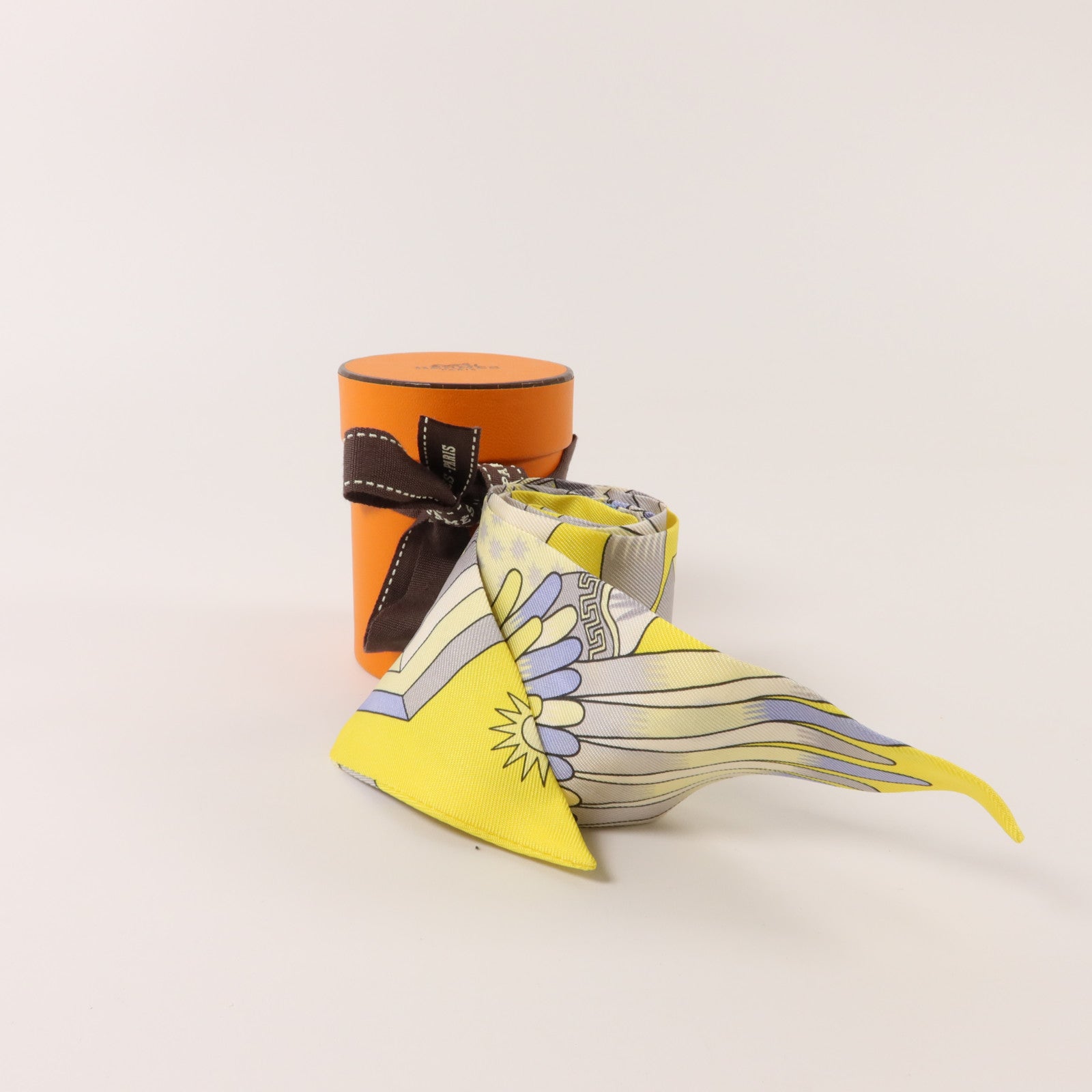 HERMES 絲質Twilly絲巾