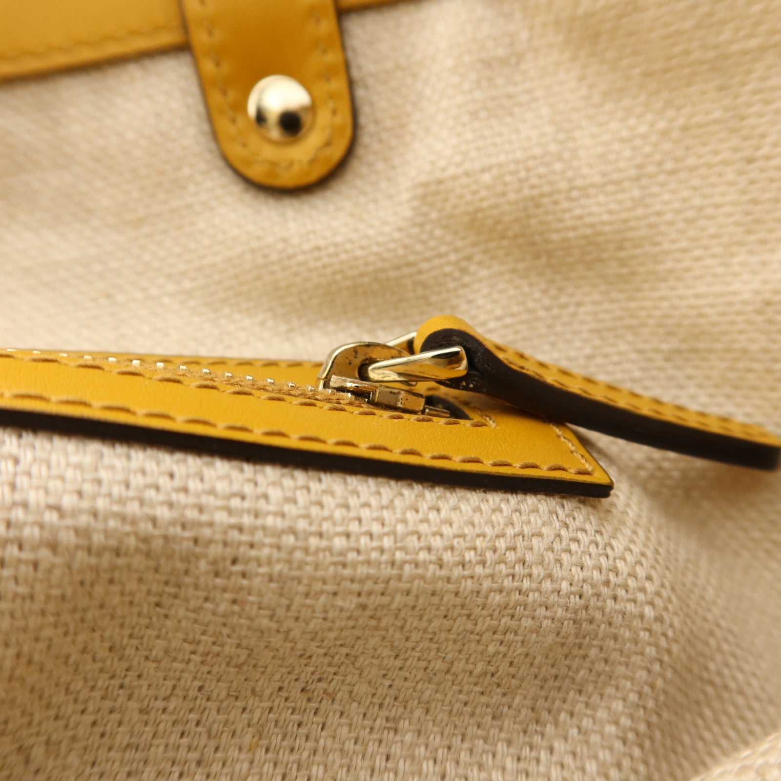 GUCCI 帆布Tote Bag金扣手挽袋