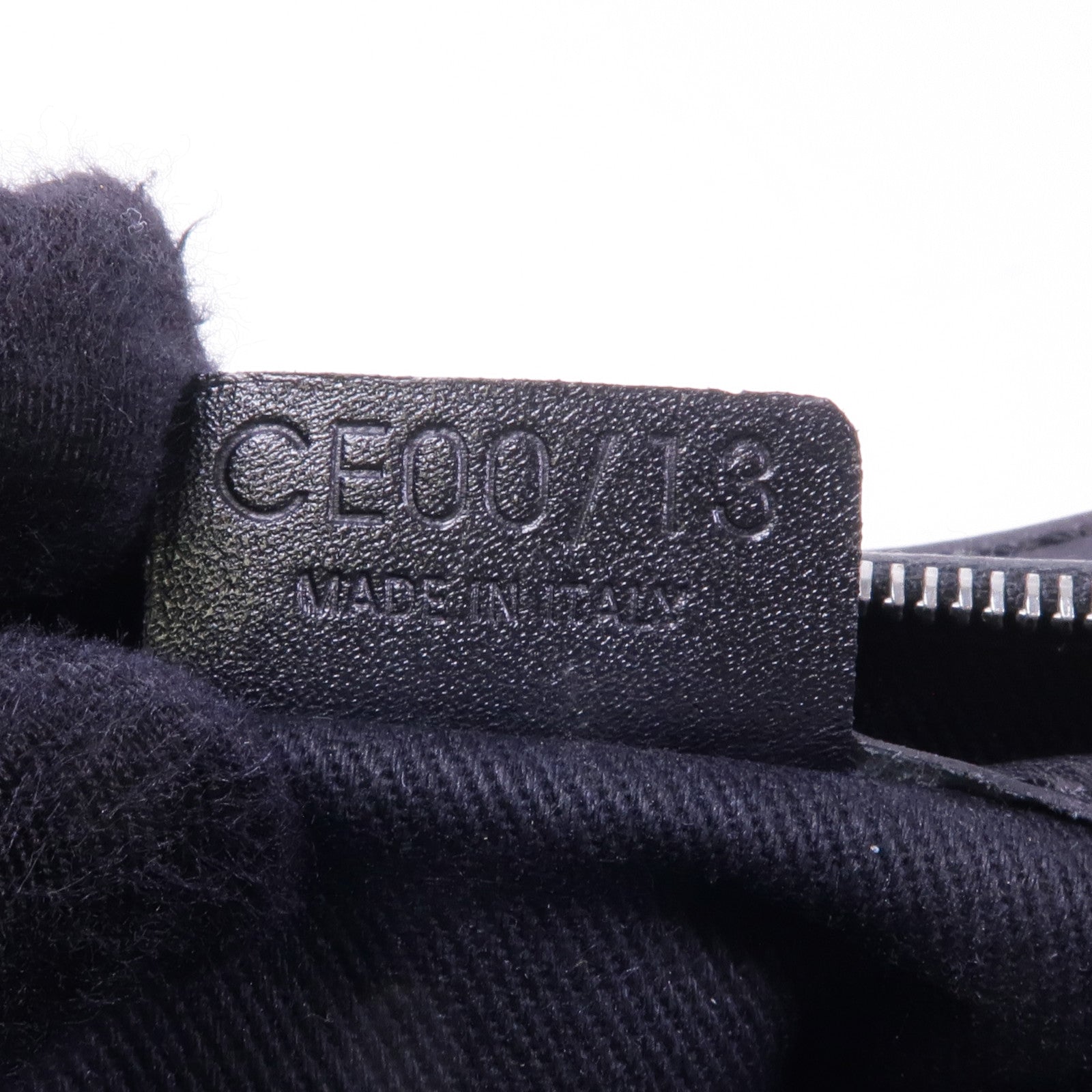 CELINE 麂皮皮革Shoulder Bag銀扣肩背袋