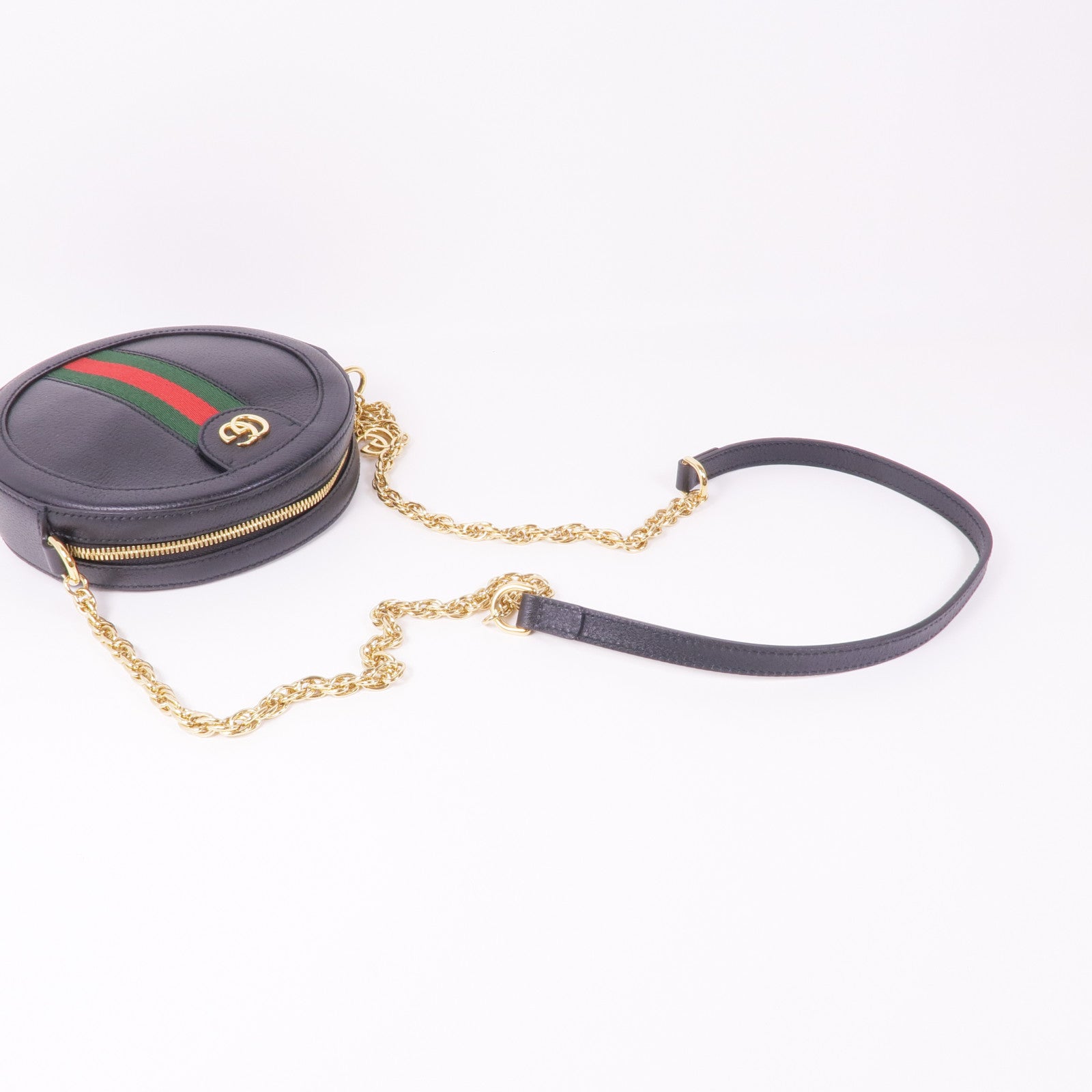 GUCCI 牛皮皮革Ophidia GG Mini金扣肩背袋