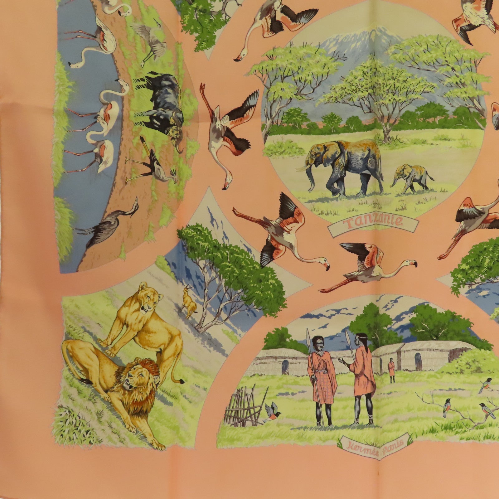 HERMES 【激減優惠】絲質Scarf絲巾