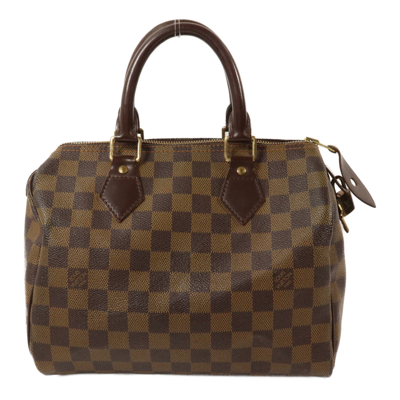 LOUIS VUITTON Damier Speedy 25手挽袋