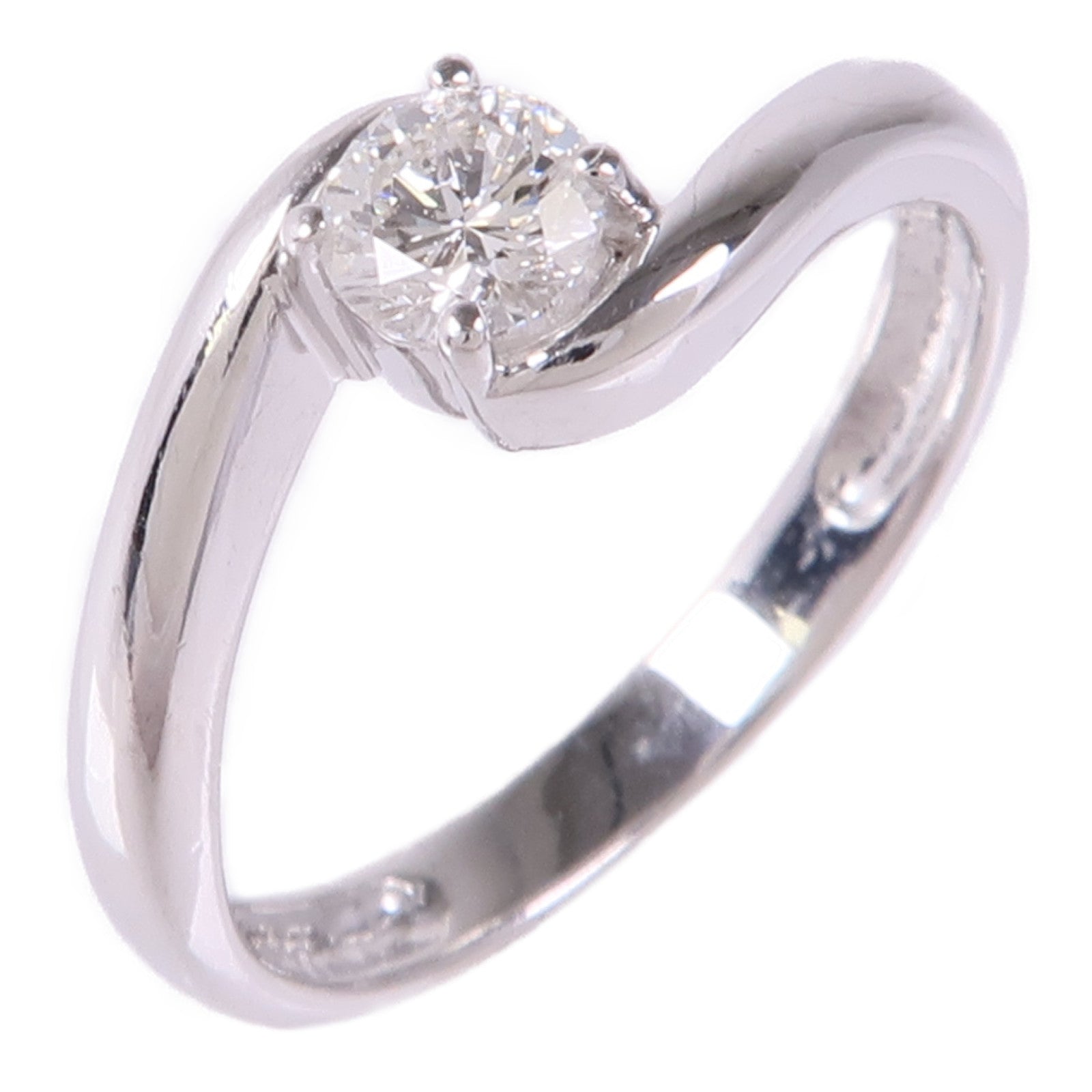 JEWELRY 18K白金Diamond Ring鑽石戒指US#6.25