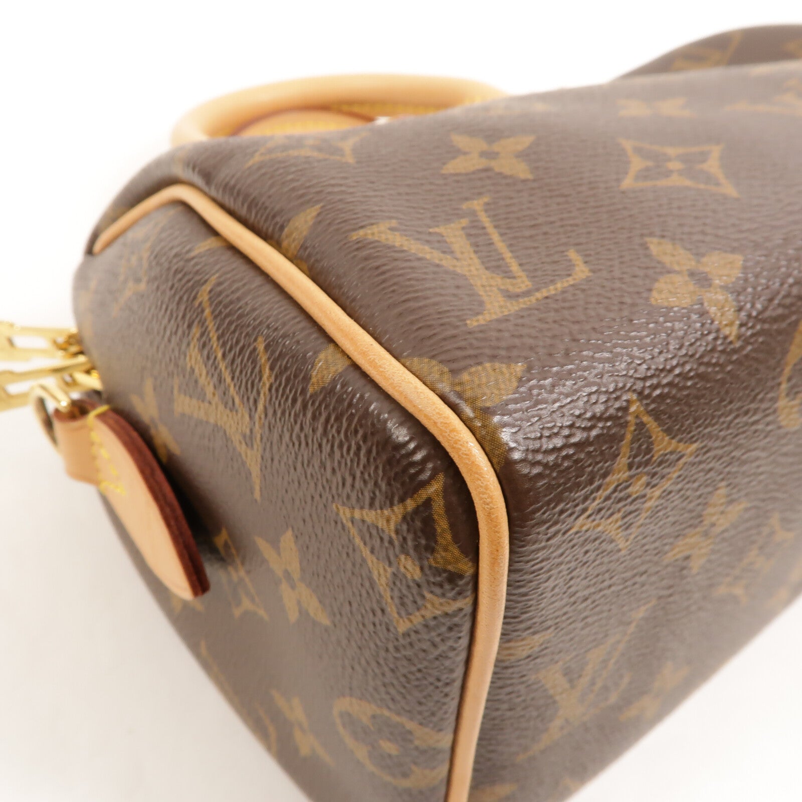 LOUIS VUITTON Monogram Speedy Bandouliere 20金扣手挽肩背兩用袋
