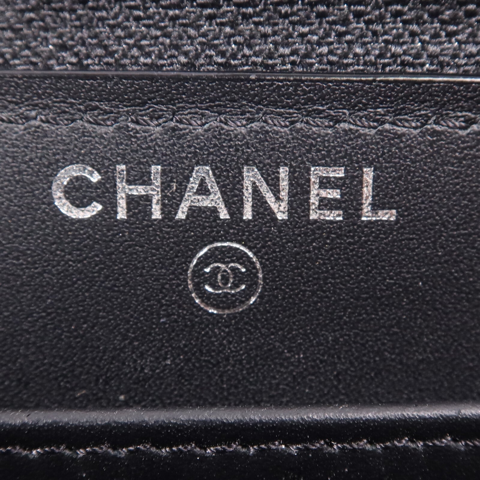 CHANEL 漆皮皮革Long Wallet銀扣長錢包