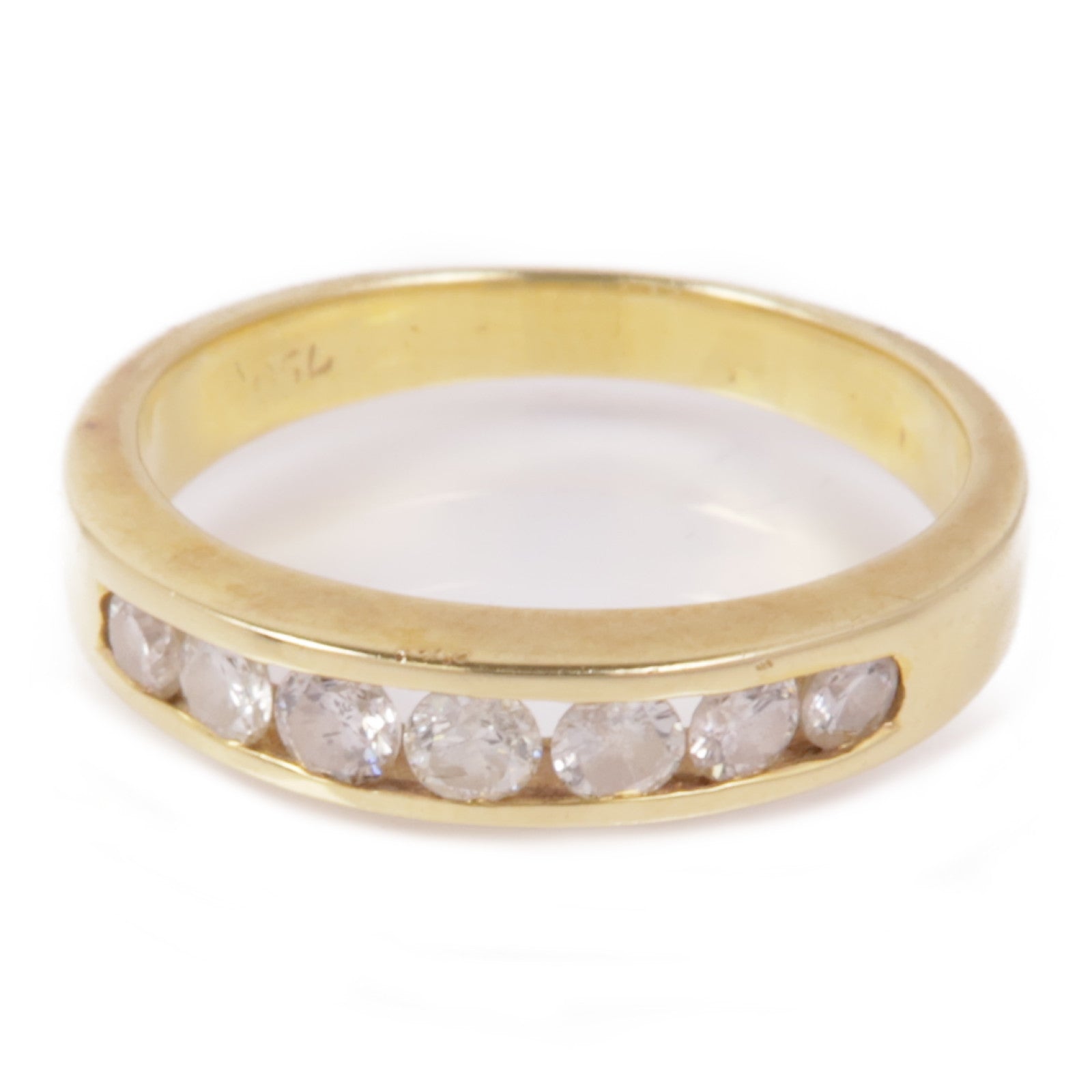 JEWELRY 【激減優惠】18K黃金Diamond Ring鑽石戒指US#5.75