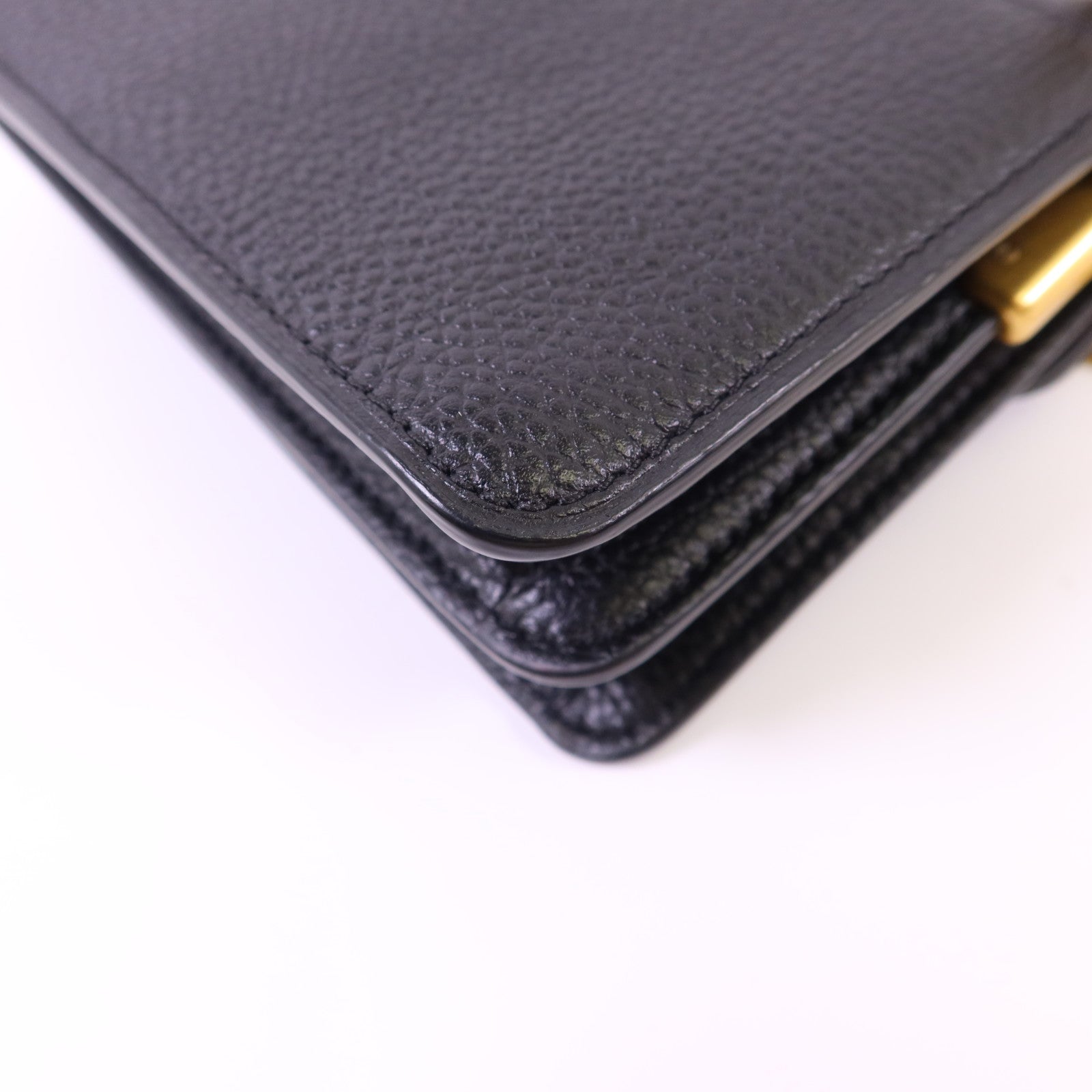 COACH 牛皮皮革2 Way Shoulder Bag金扣手挽肩背兩用袋