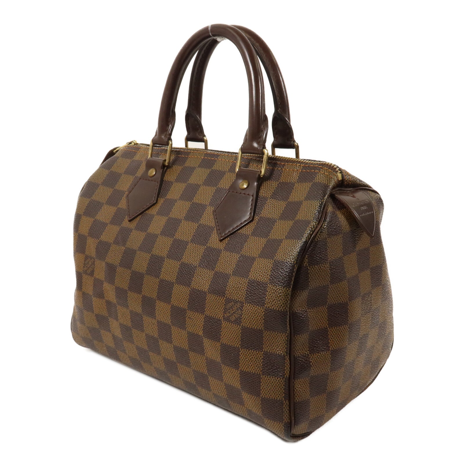 LOUIS VUITTON Damier Speedy 25手挽袋