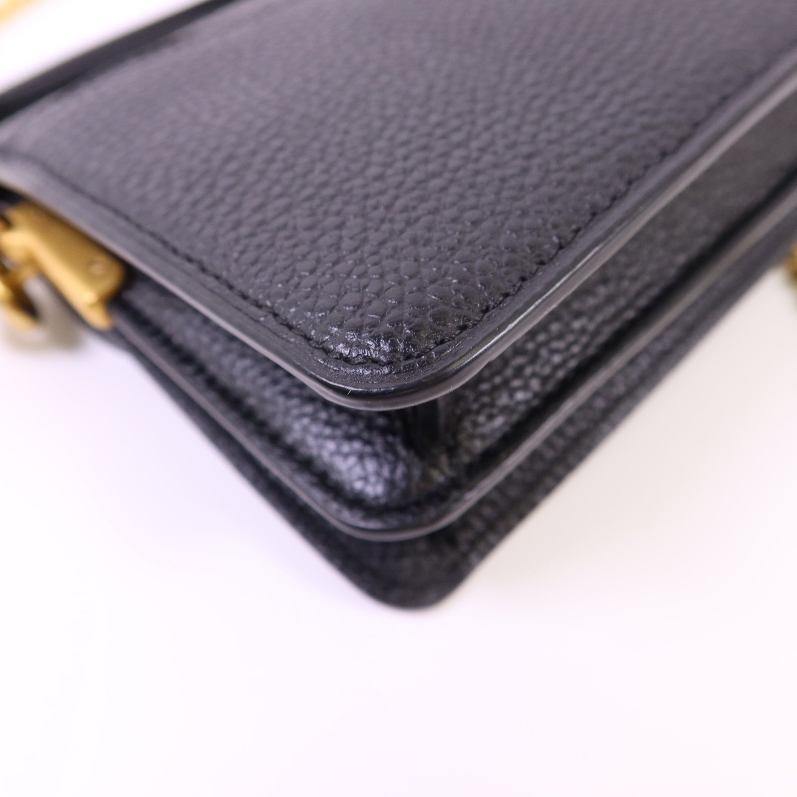 COACH 牛皮皮革2 Way Shoulder Bag金扣手挽肩背兩用袋