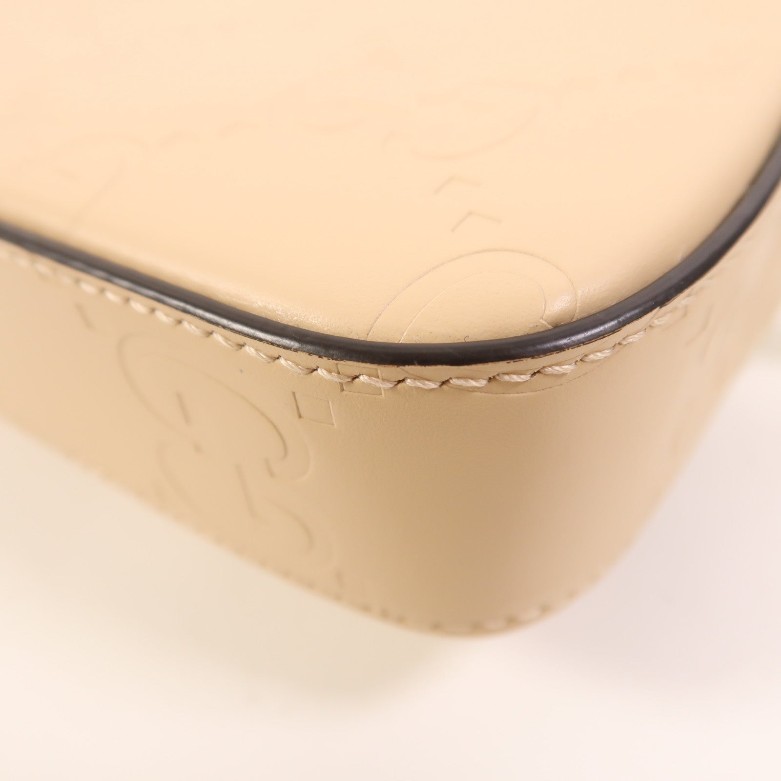 GUCCI 牛皮皮革Chain Shoulder金扣鏈帶肩背袋