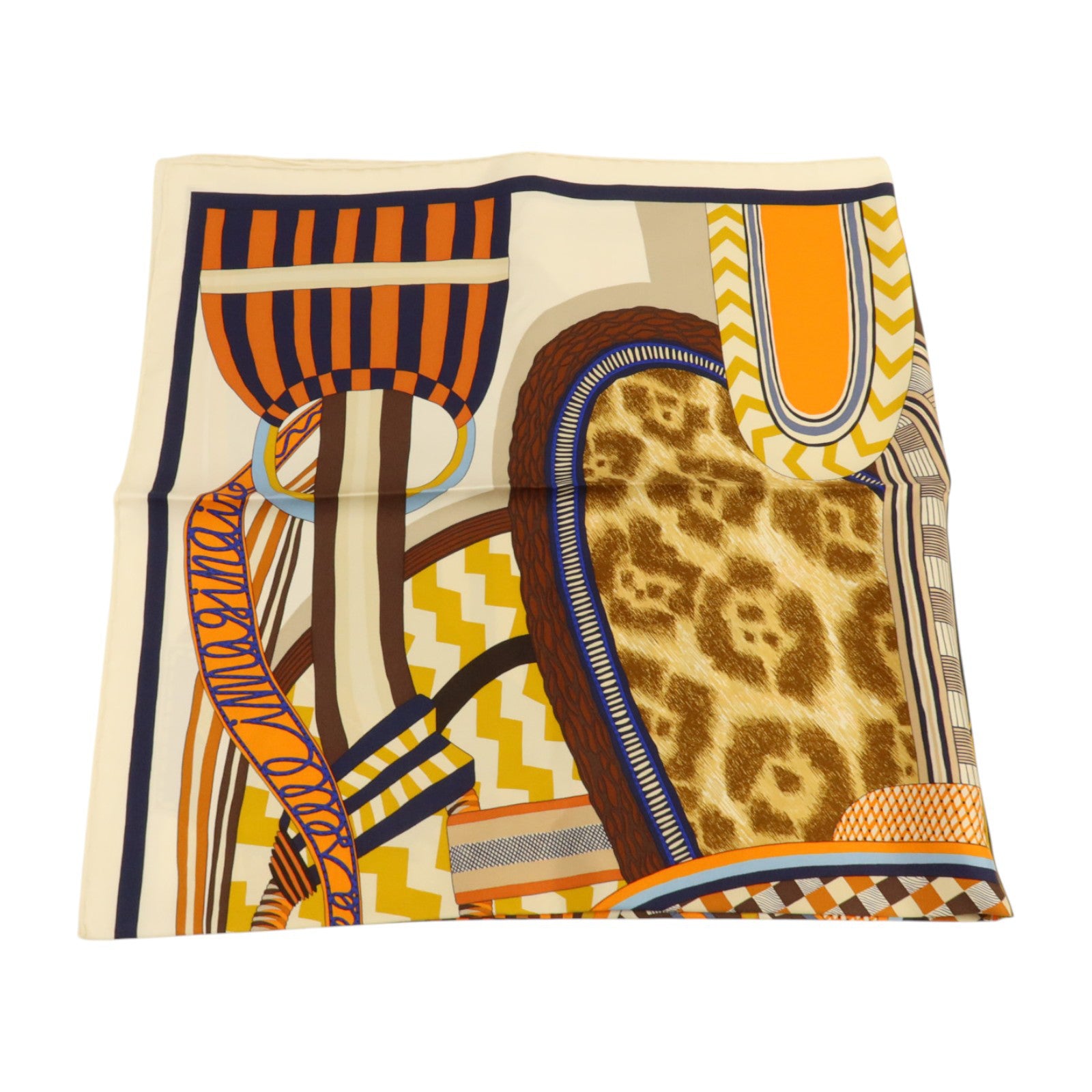 HERMES 絲質Scarf 90x90cm絲巾