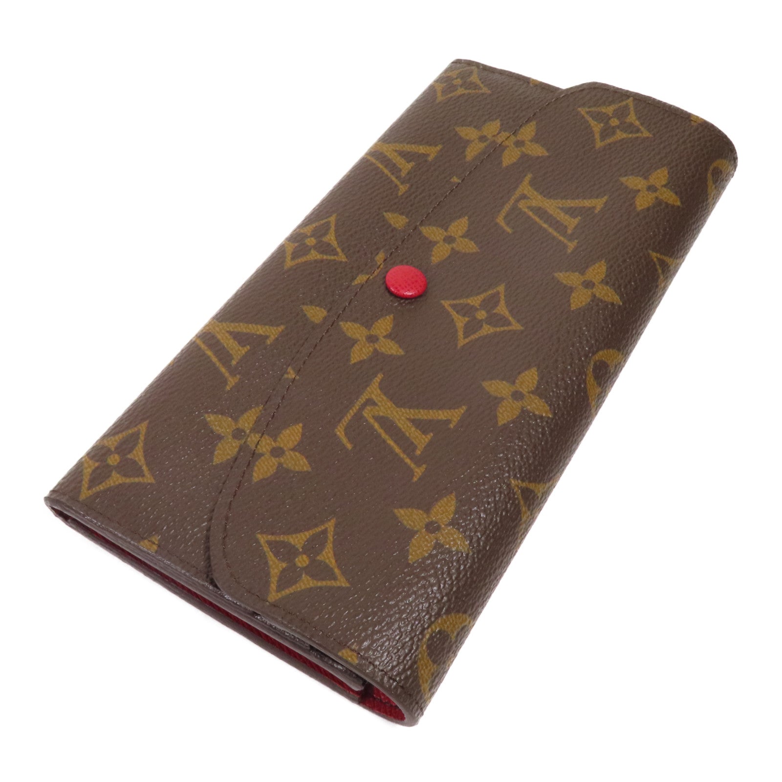 LOUIS VUITTON 【激減優惠】Monogram Emilie Long Wallet金扣長錢包