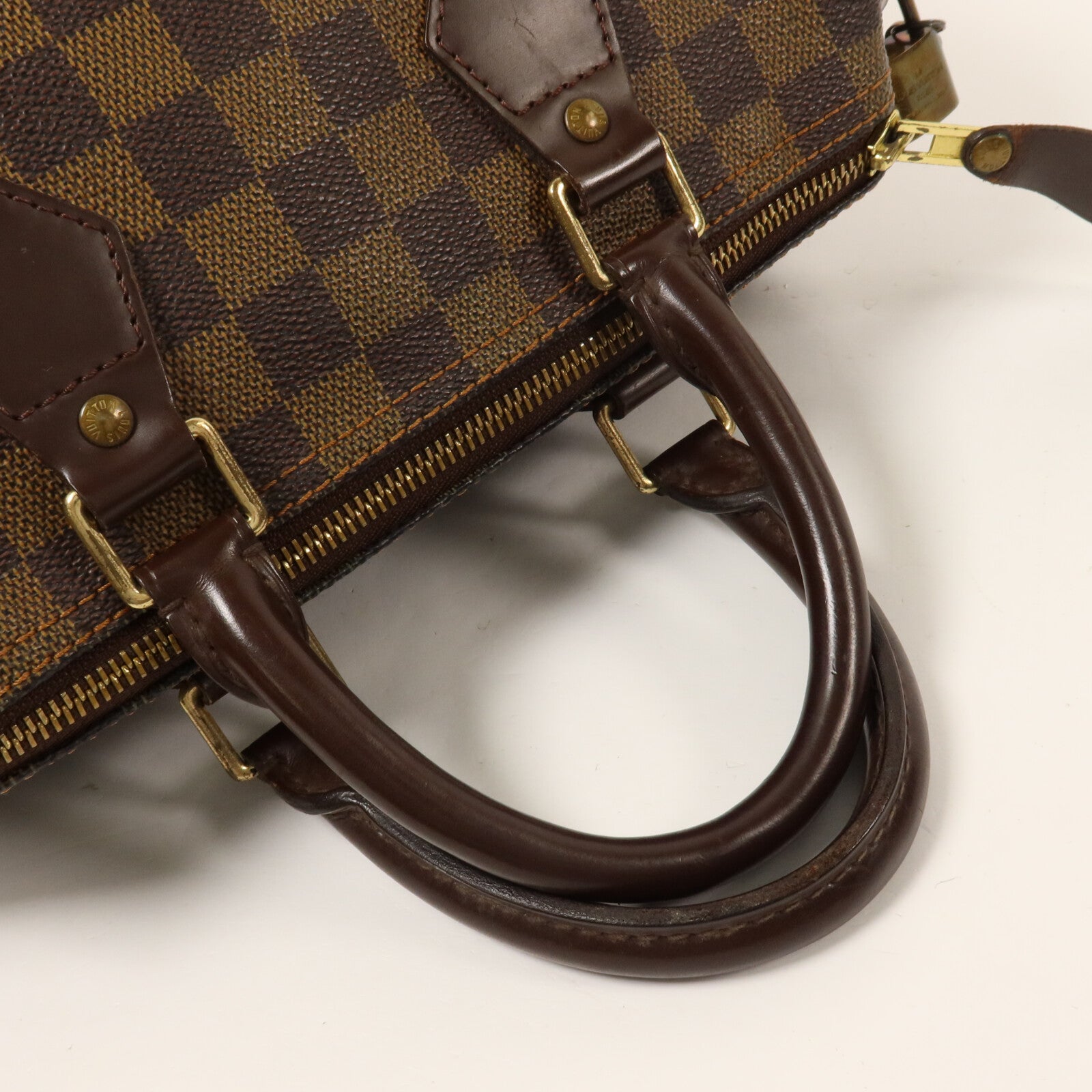 LOUIS VUITTON Damier Speedy 25手挽袋