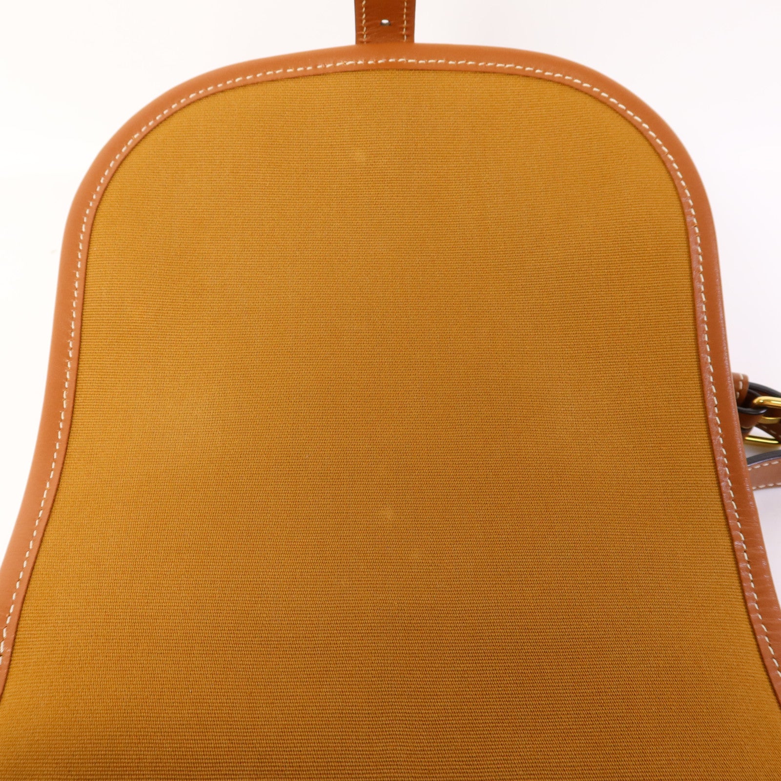 CELINE 塗層帆布Folco金扣肩背袋