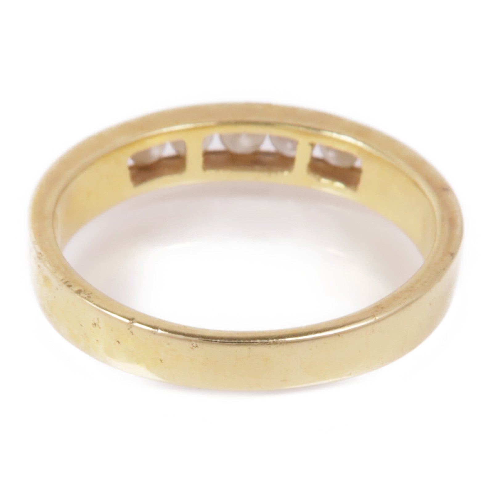 JEWELRY 【激減優惠】18K黃金Diamond Ring鑽石戒指US#5.75