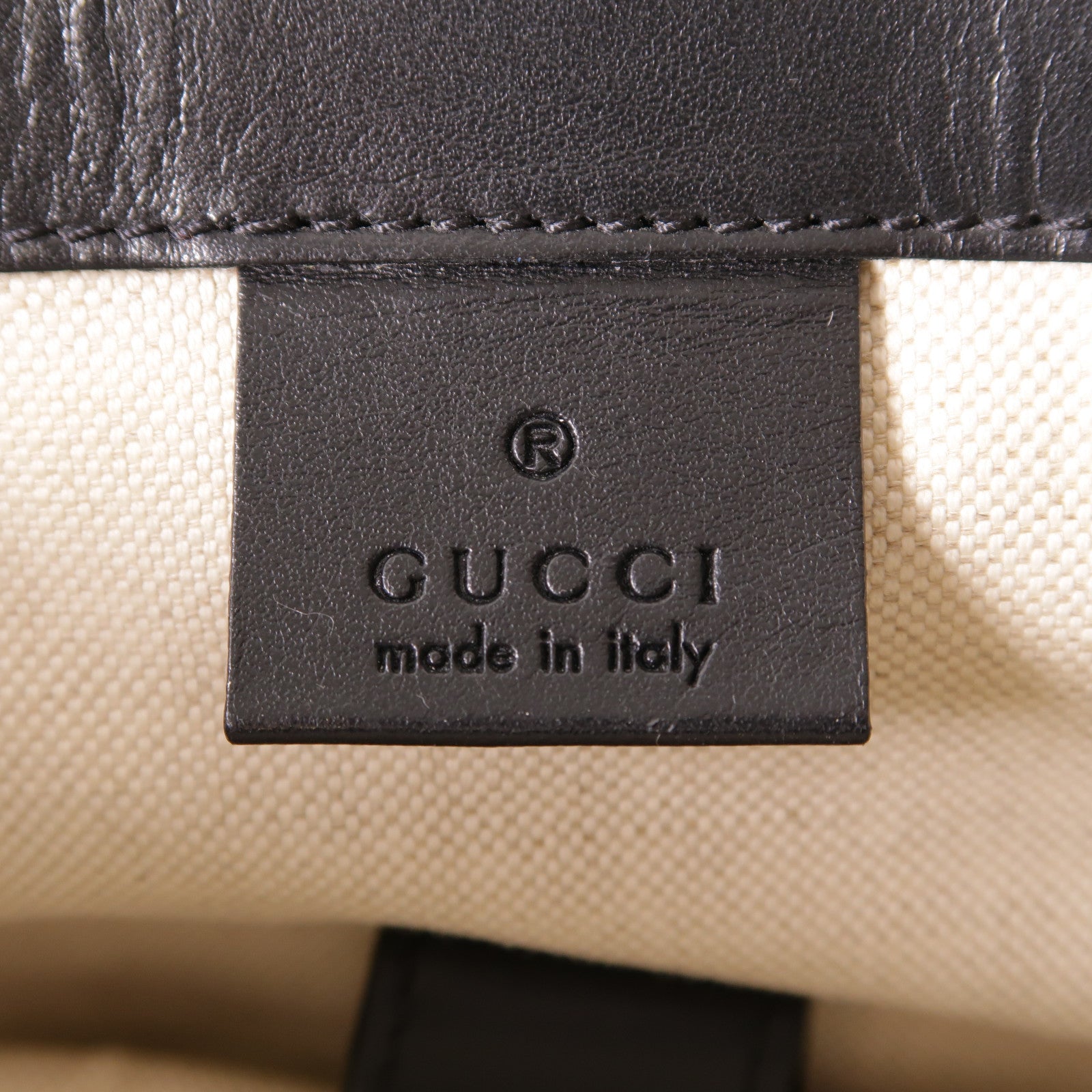 GUCCI 牛皮皮革Jumbo GG Backpack銀扣背包