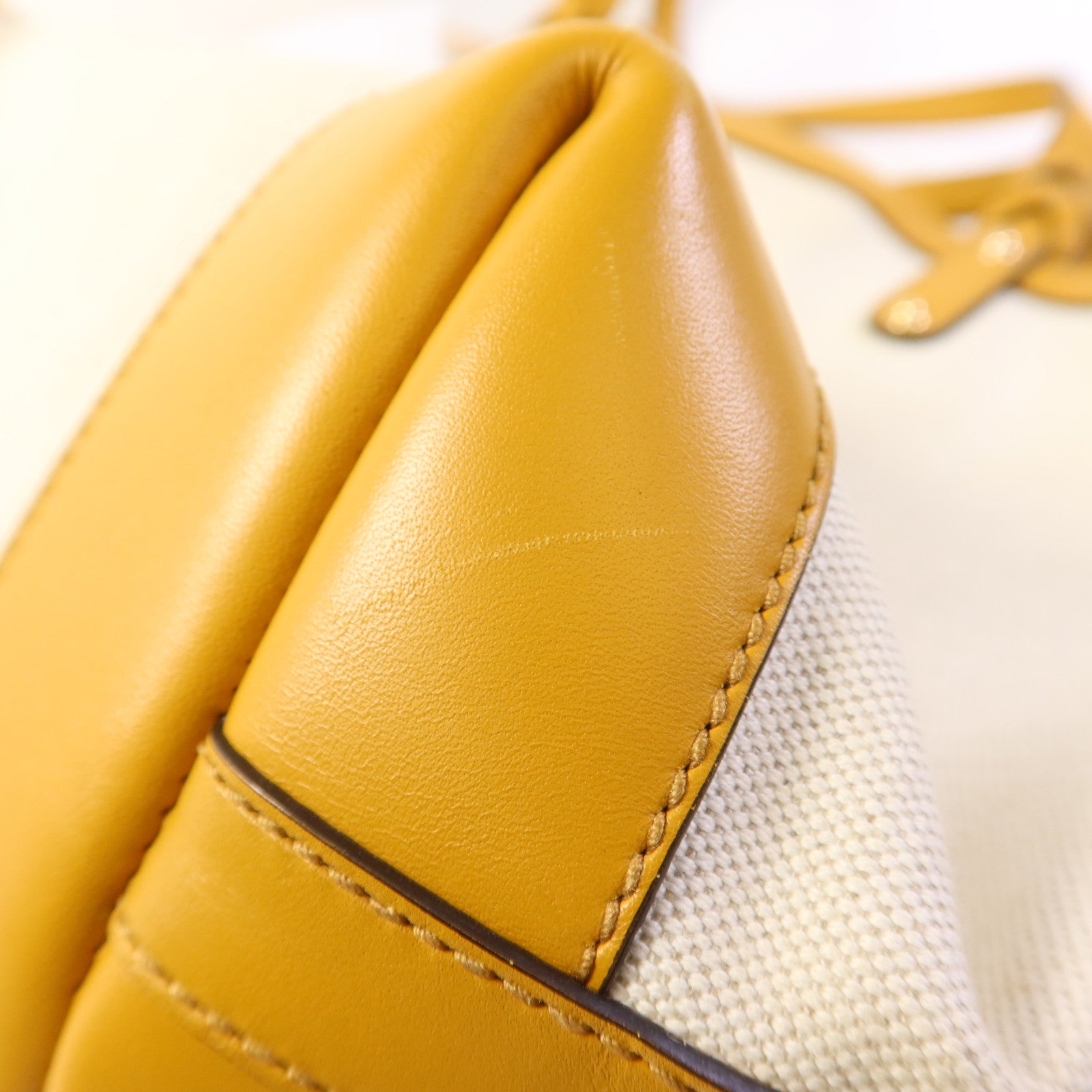 GUCCI 帆布Tote Bag金扣手挽袋