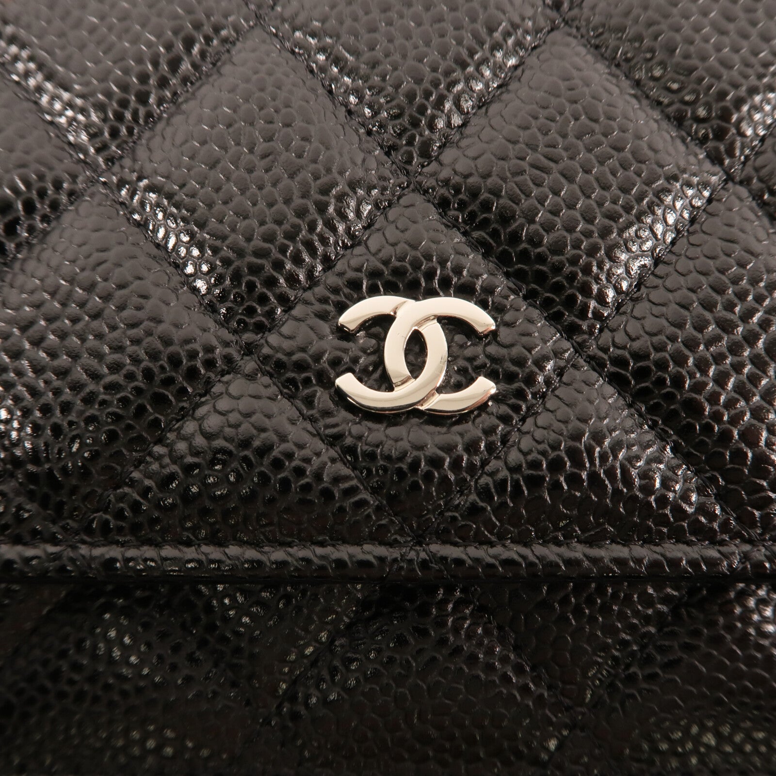 CHANEL WOC Wallet On Chain銀扣鏈帶肩背袋