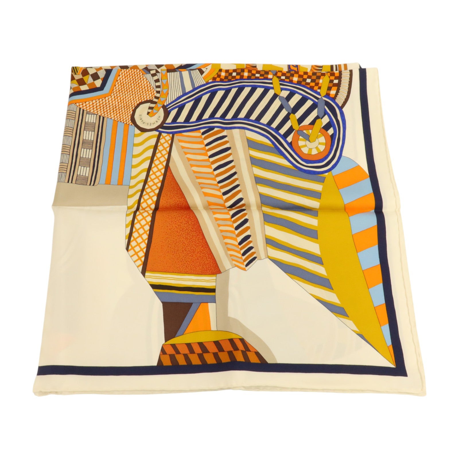 HERMES 絲質Scarf 90x90cm絲巾