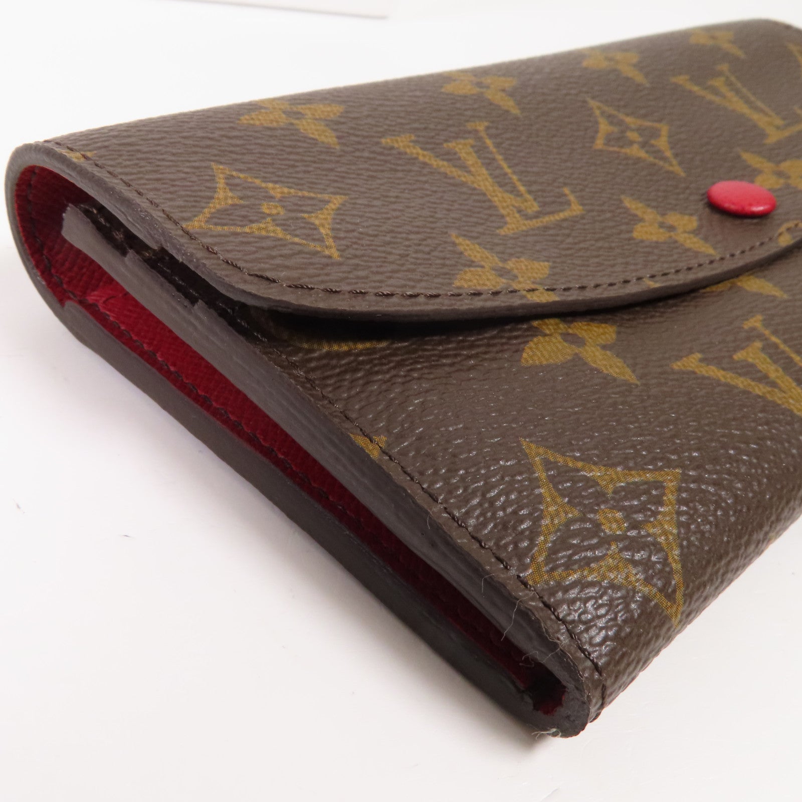 LOUIS VUITTON Monogram Emilie Long Wallet金扣長錢包