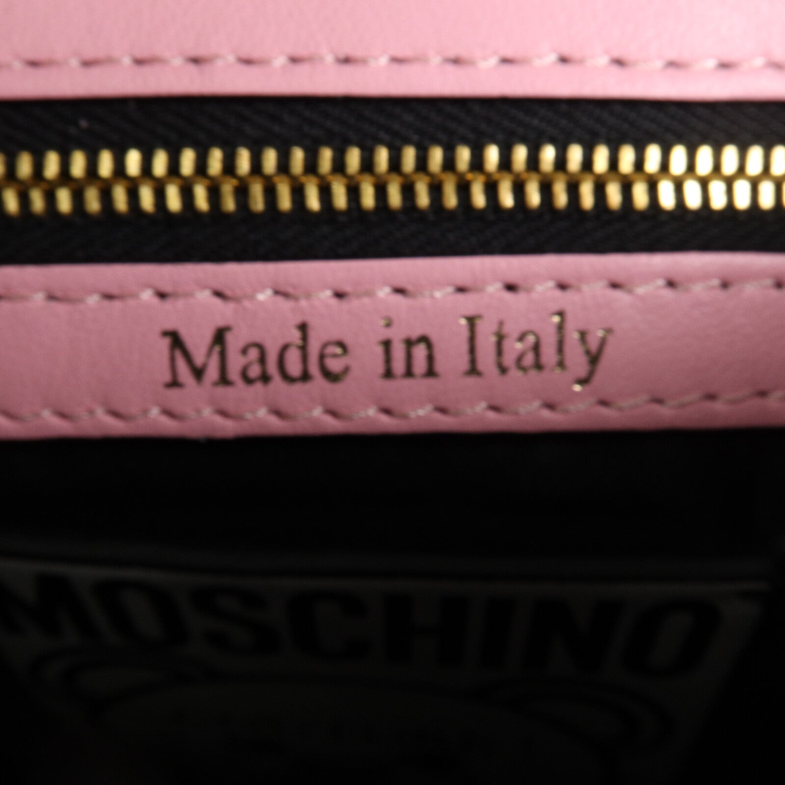 MOSCHINO 尼龍Bear Pouch手拿包