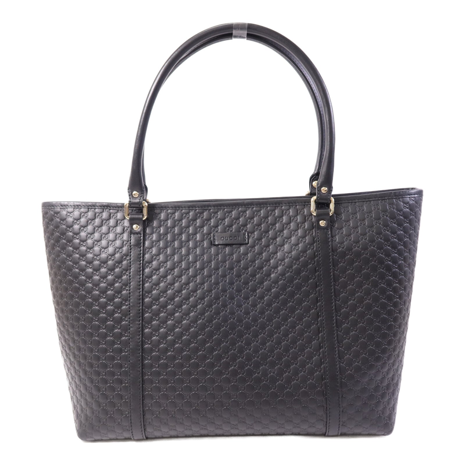 GUCCI 牛皮皮革Tote Bag金扣手挽袋