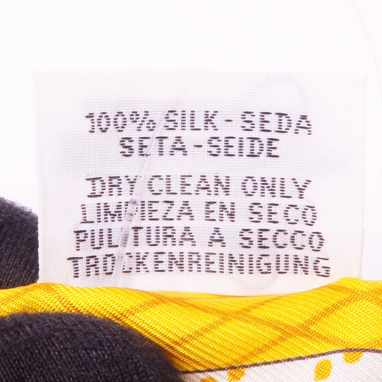 HERMES 絲質Twilly絲巾